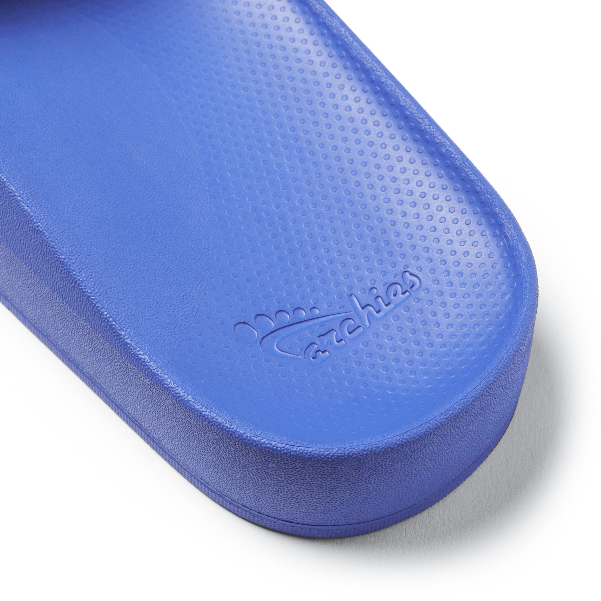 Arch Support Slides - Classic - Royal Blue - Clean Look Contour Sandals