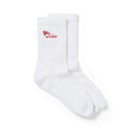 Performance Toe Socks - White - Fresh Cushion Slides