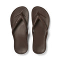 Arch Support Flip Flops - Classic - Brown - Easy Wear Support Slides