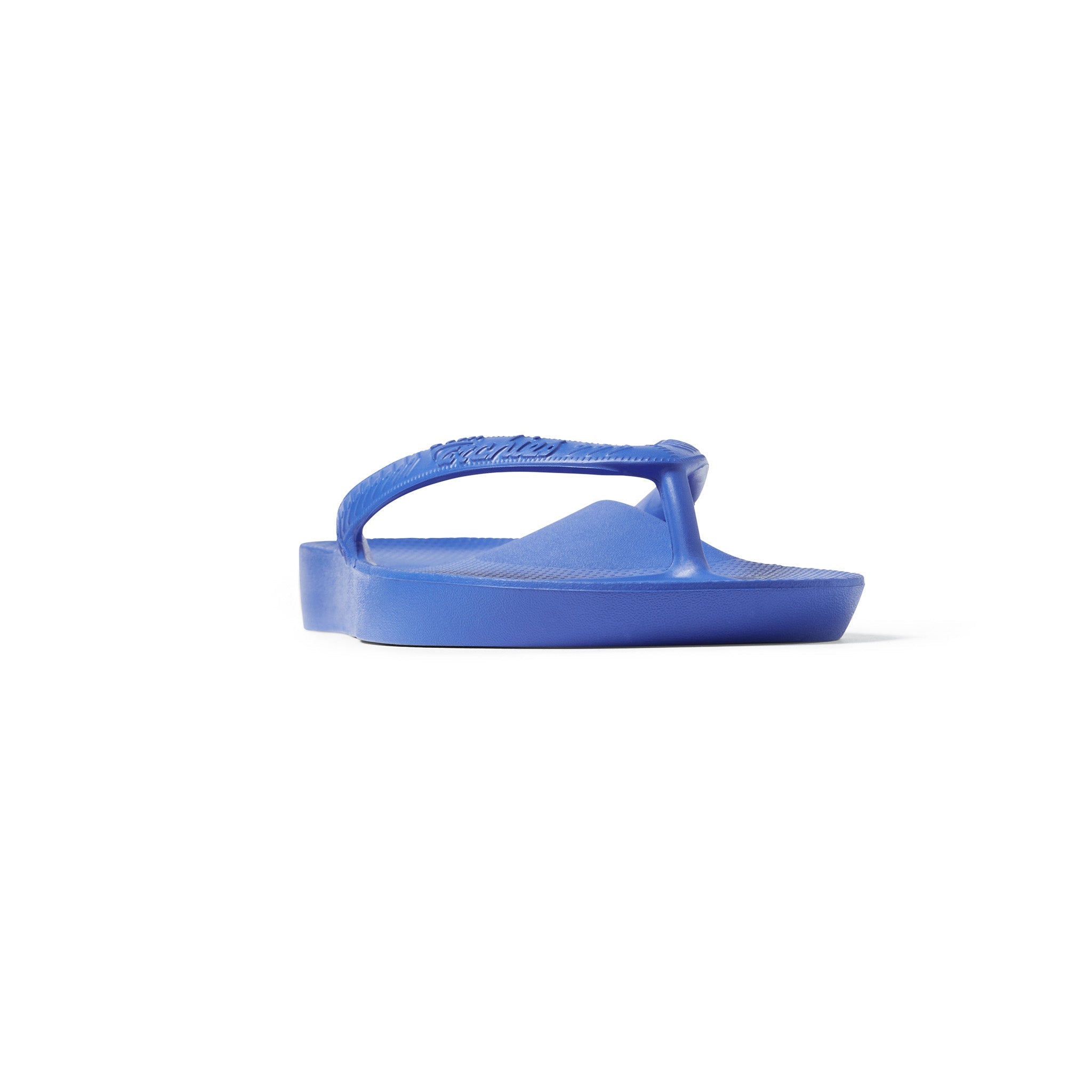 Arch Support Flip Flops - Classic - Royal Blue - Cushioned Slip On Sandals