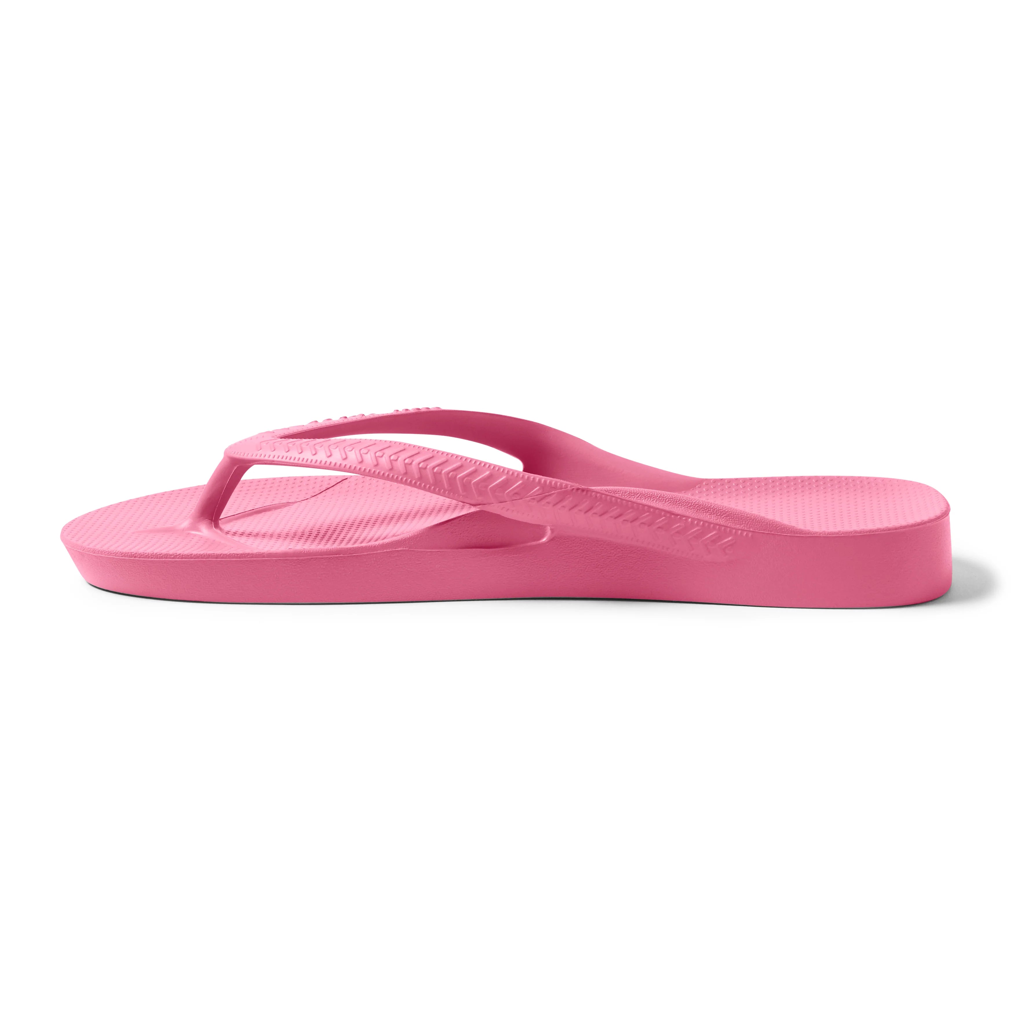 Arch Support Flip Flops - Classic - Hot Pink - Pool Ready Walking Sandals