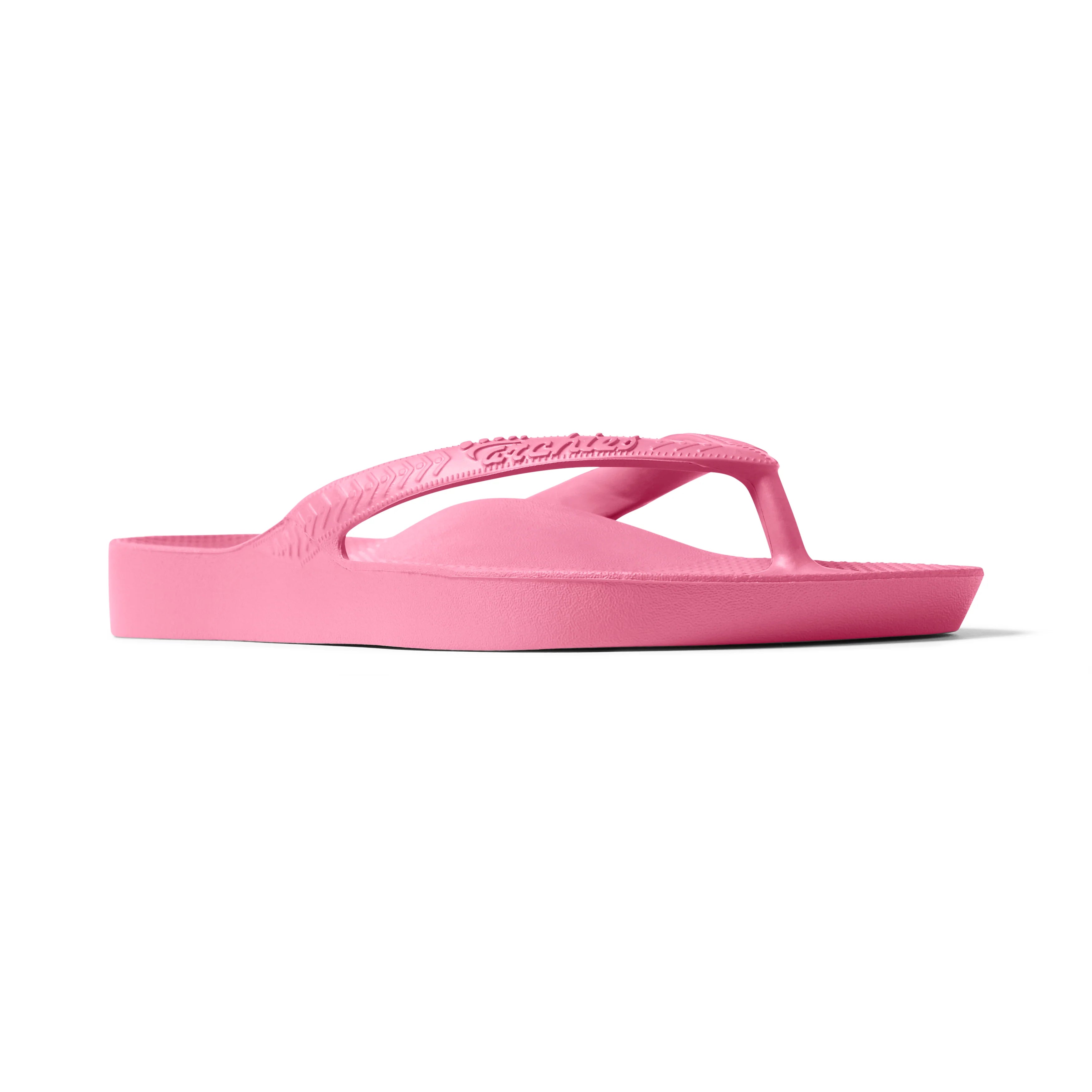 Arch Support Flip Flops - Classic - Hot Pink - Pool Ready Walking Sandals