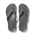 Arch Support Flip Flops - Classic - Charcoal - Walk Ready Easy Fit Slides