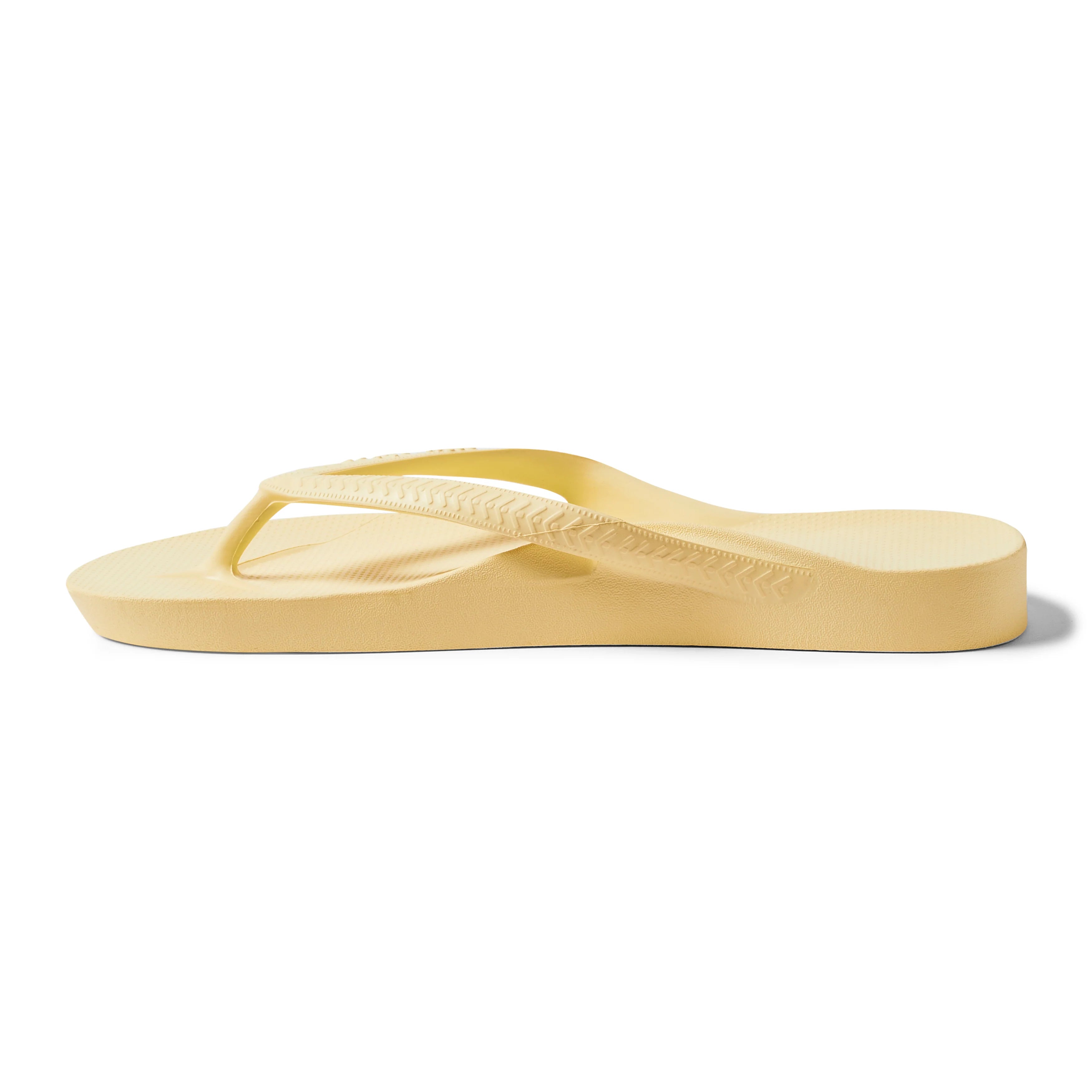 Arch Support Flip Flops - Classic - Lemon - Pool Ready Warm Weather Sandals