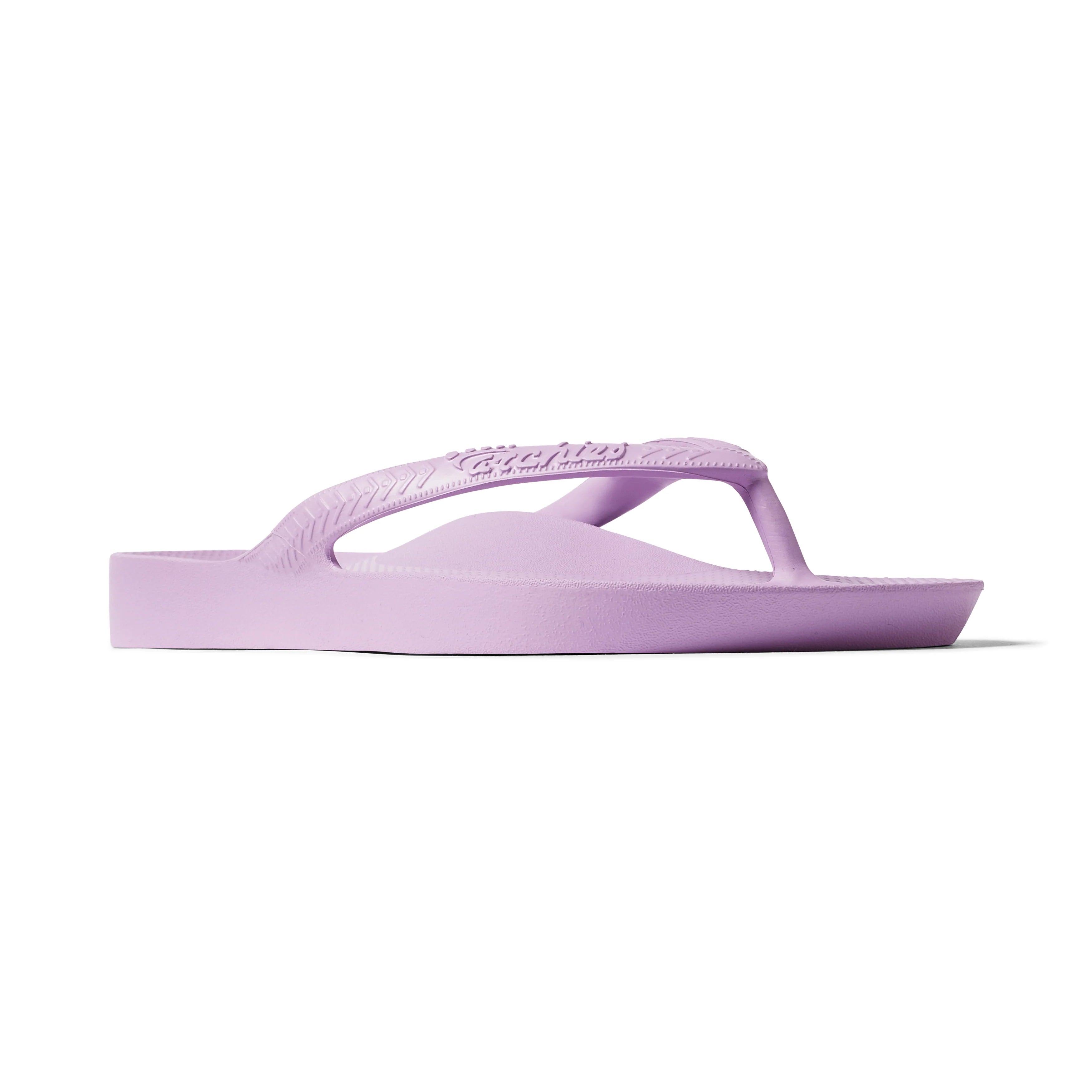 Arch Support Flip Flops - Classic - Lilac - Travel Ready Support Slides