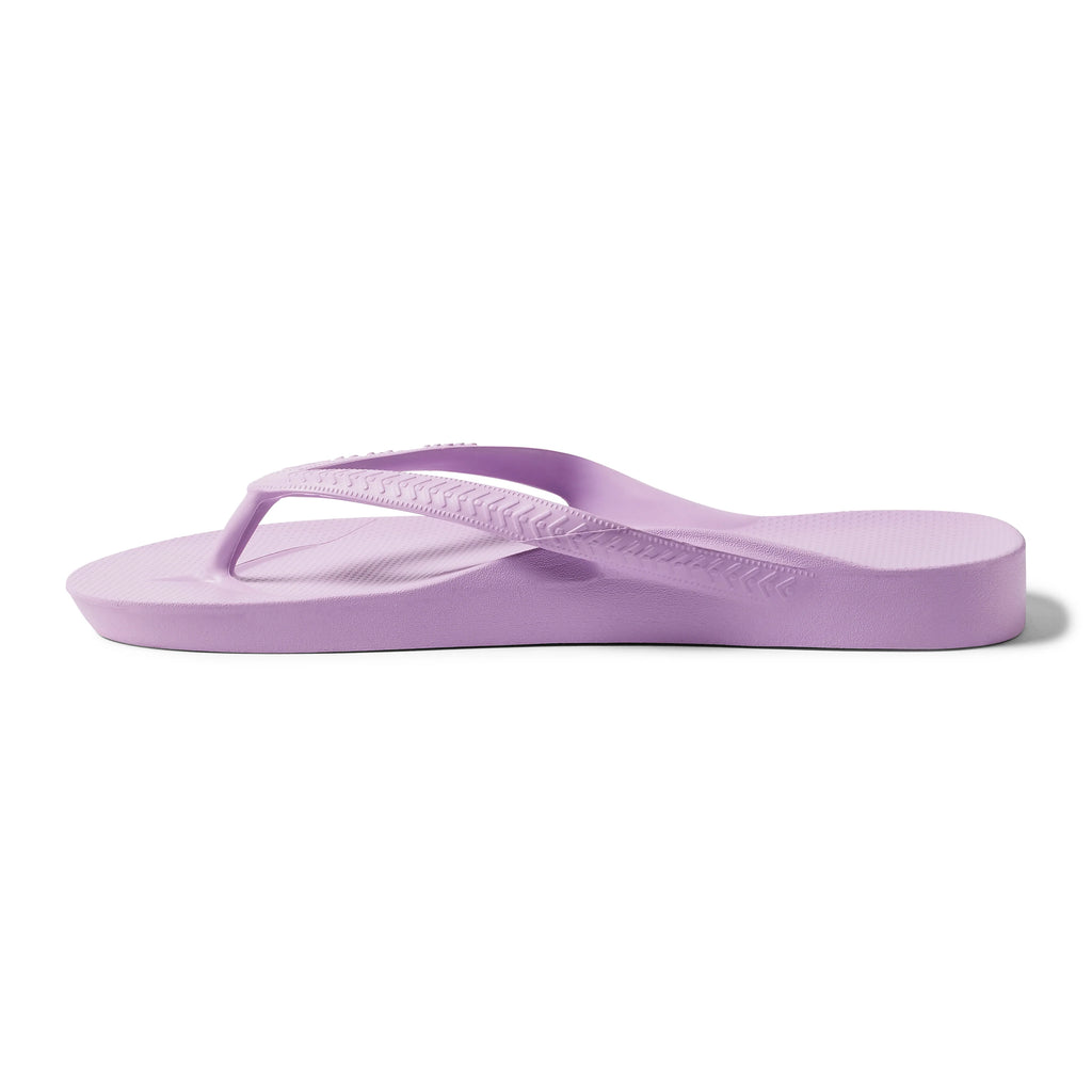 Arch Support Flip Flops - Classic - Lilac - Travel Ready Support Slides