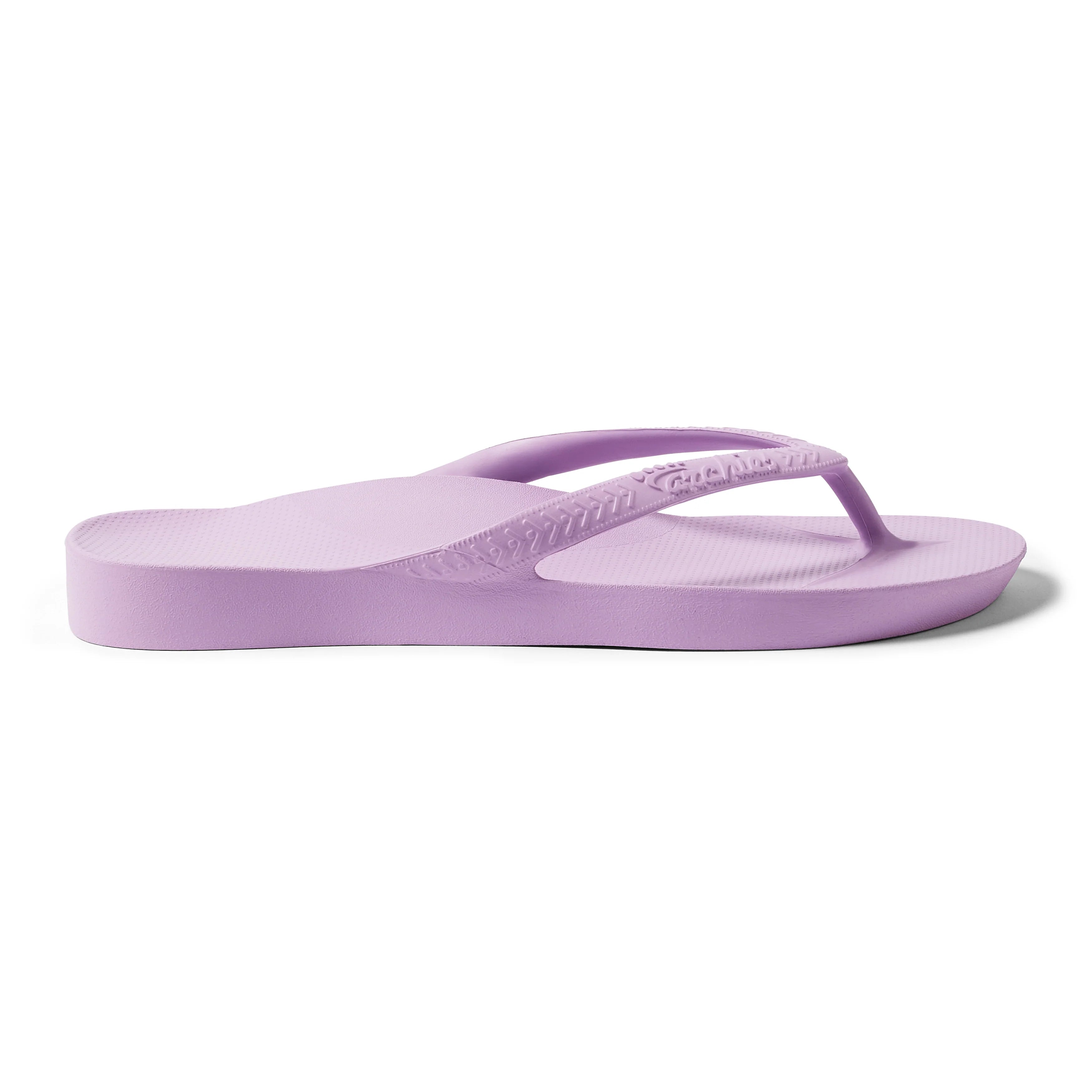 Arch Support Flip Flops - Classic - Lilac - Travel Ready Support Slides