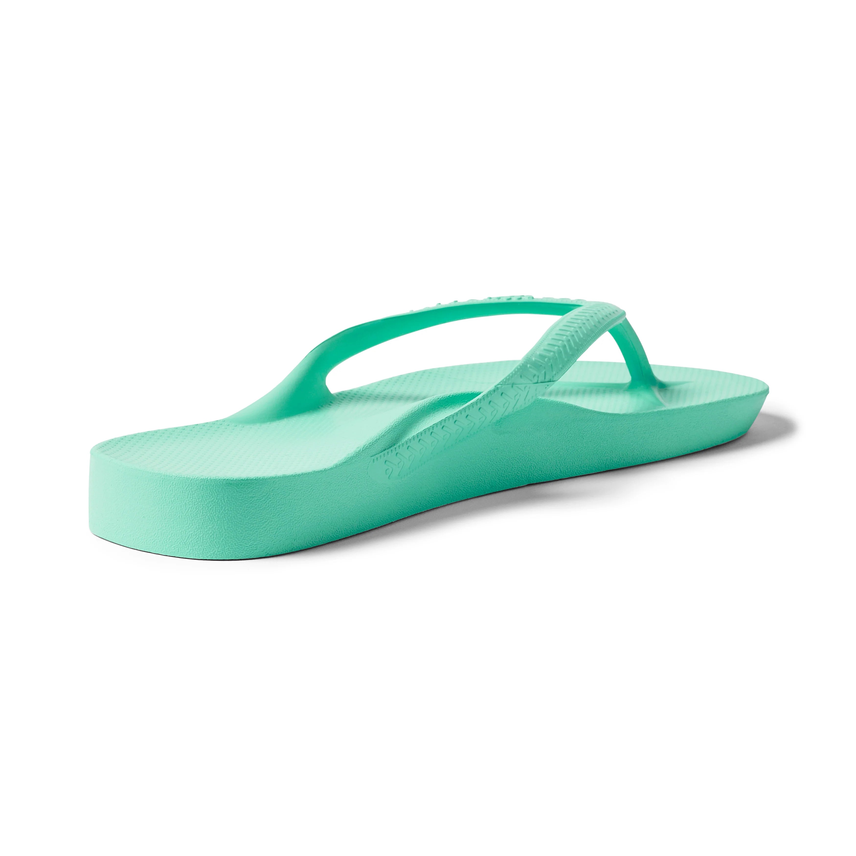 Arch Support Flip Flops - Classic - Mint - Cushioned Weekend Slides