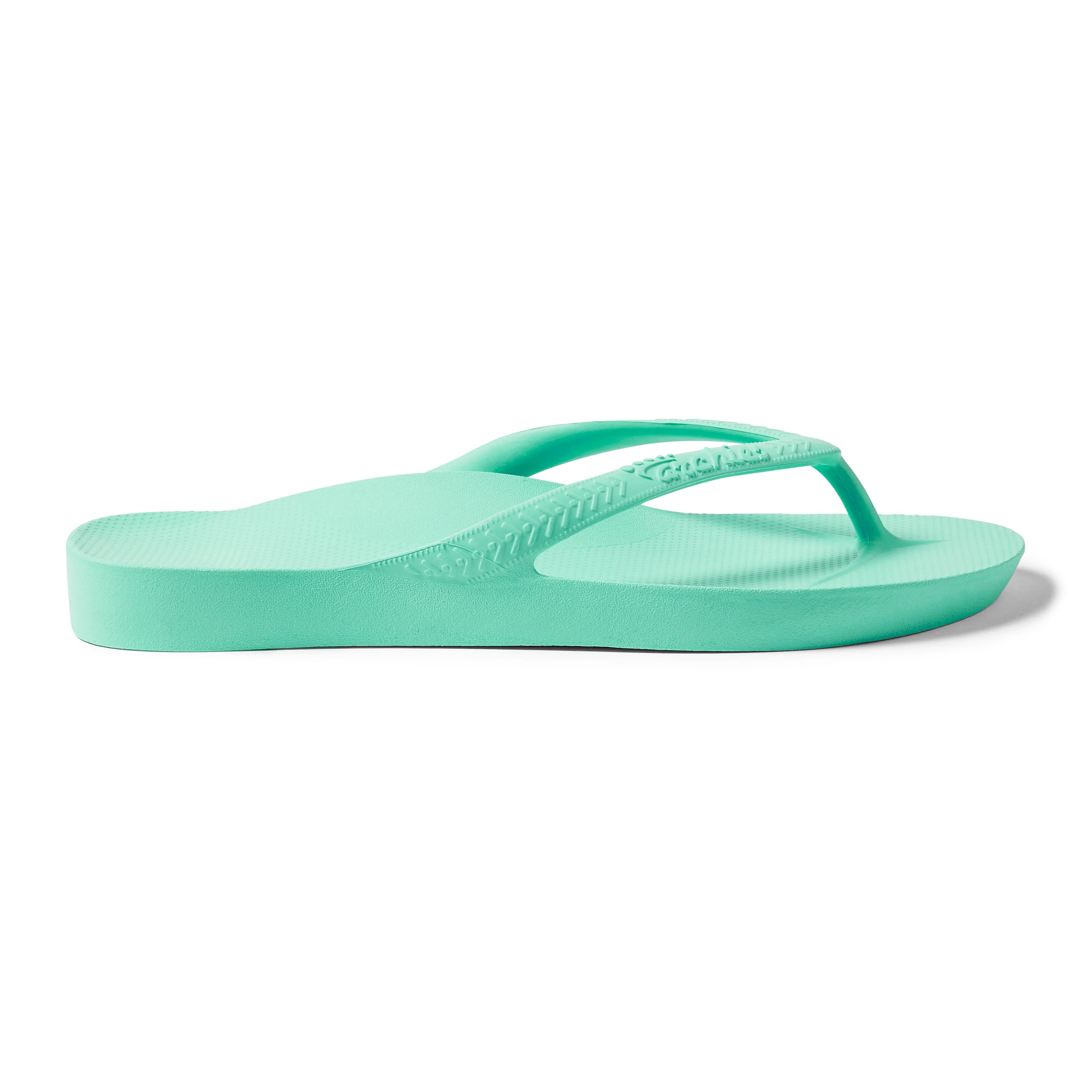 Arch Support Flip Flops - Classic - Mint - Cushioned Weekend Slides