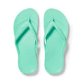 Arch Support Flip Flops - Classic - Mint - Cushioned Weekend Slides