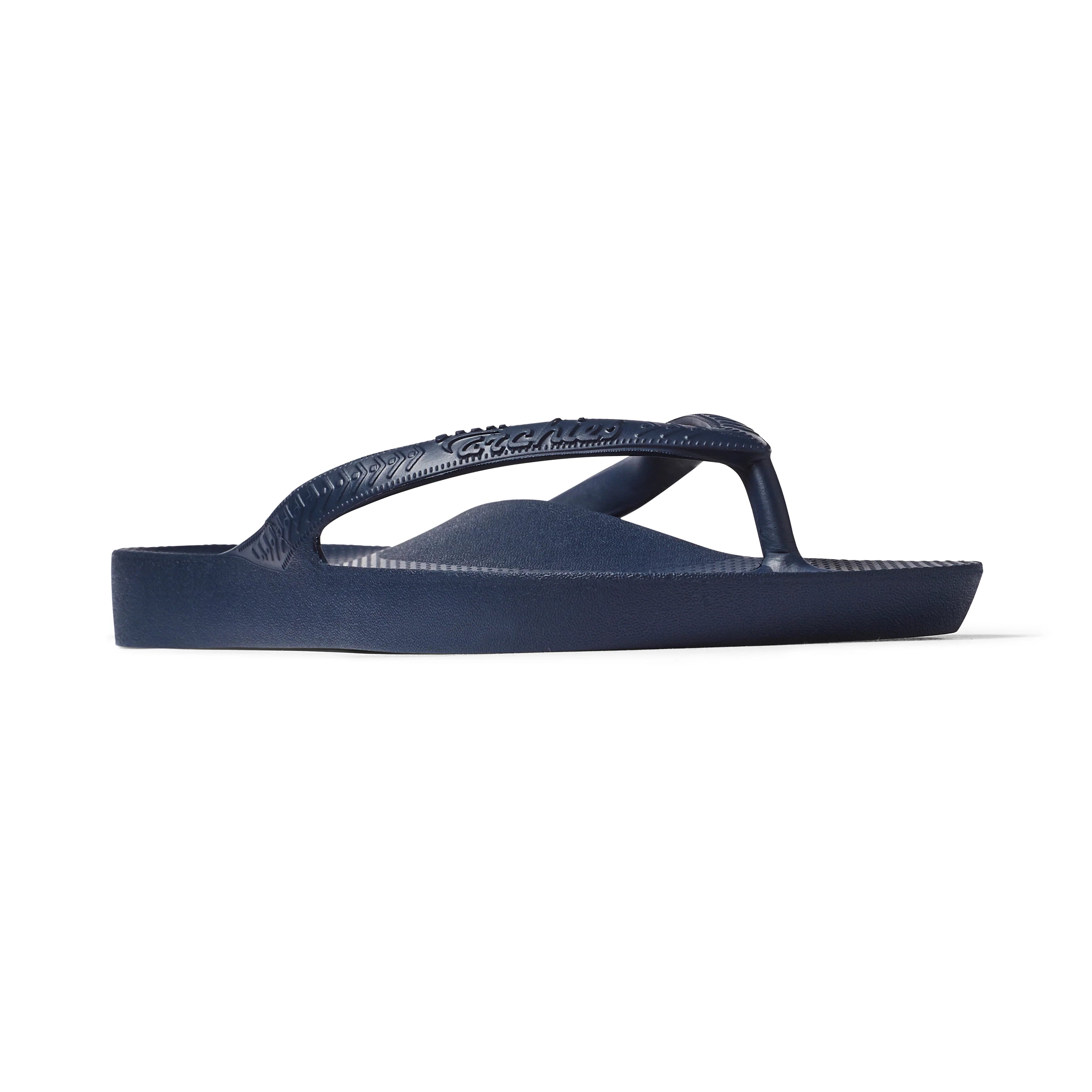 Arch Support Flip Flops - Classic - Navy - Classic Beach Sandals
