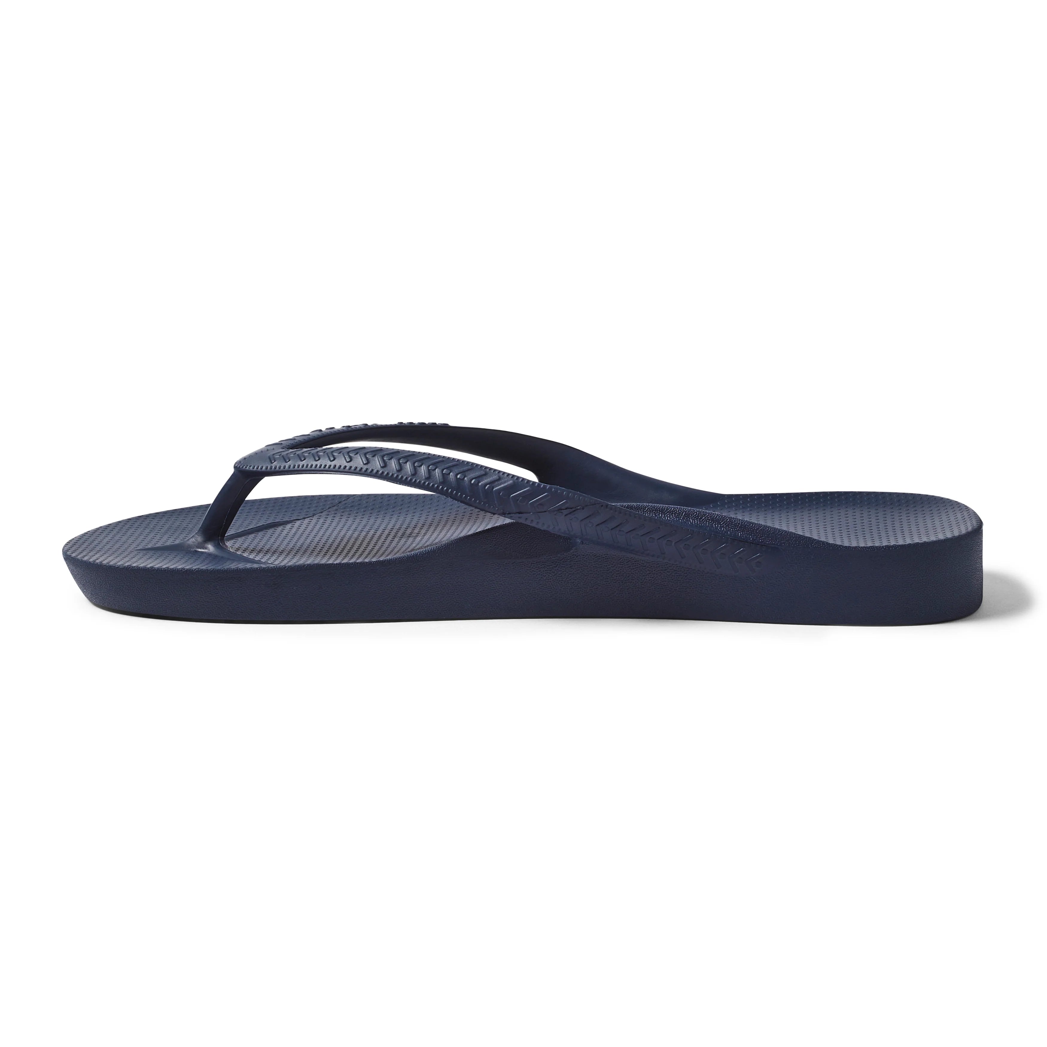 Arch Support Flip Flops - Classic - Navy - Classic Beach Sandals