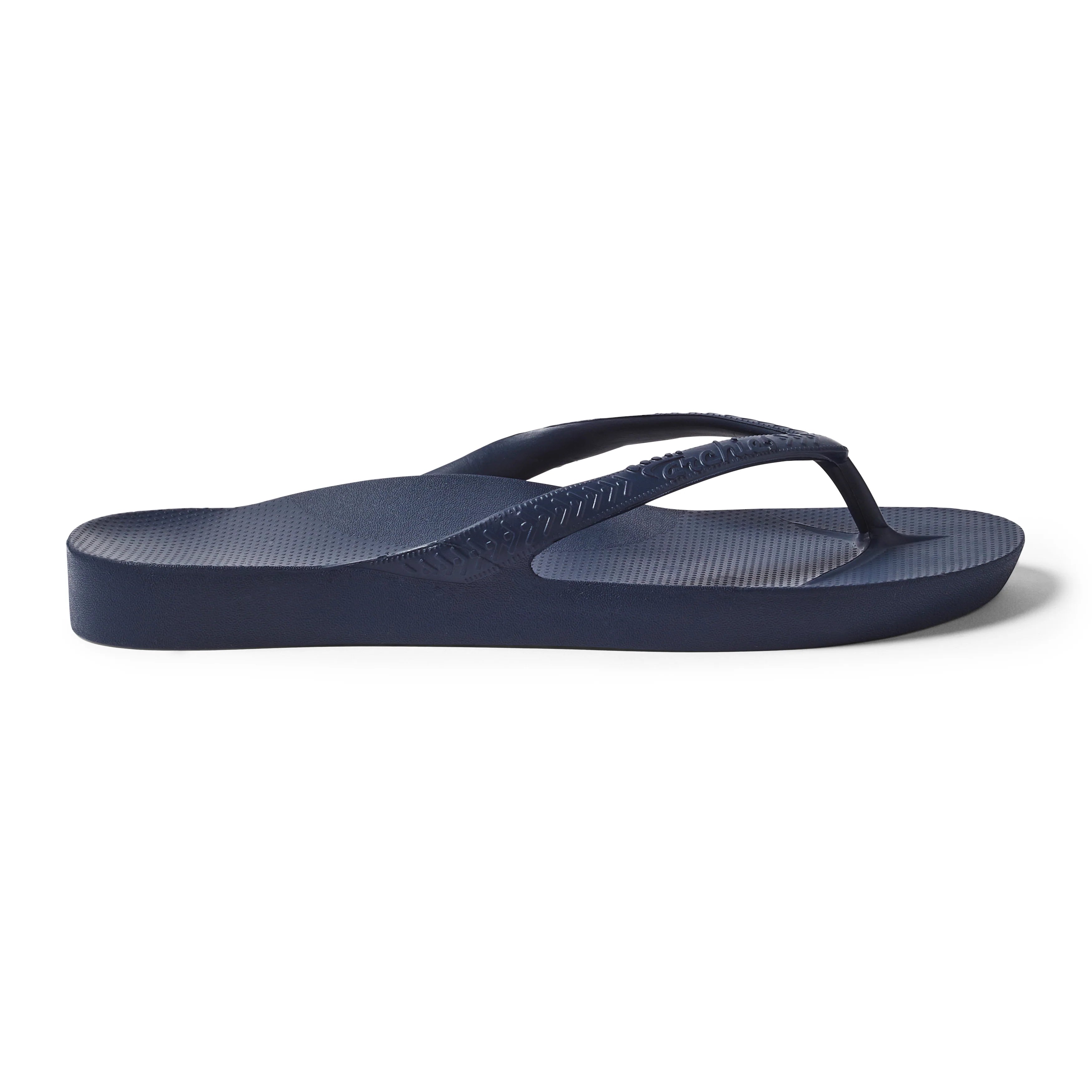 Arch Support Flip Flops - Classic - Navy - Classic Beach Sandals