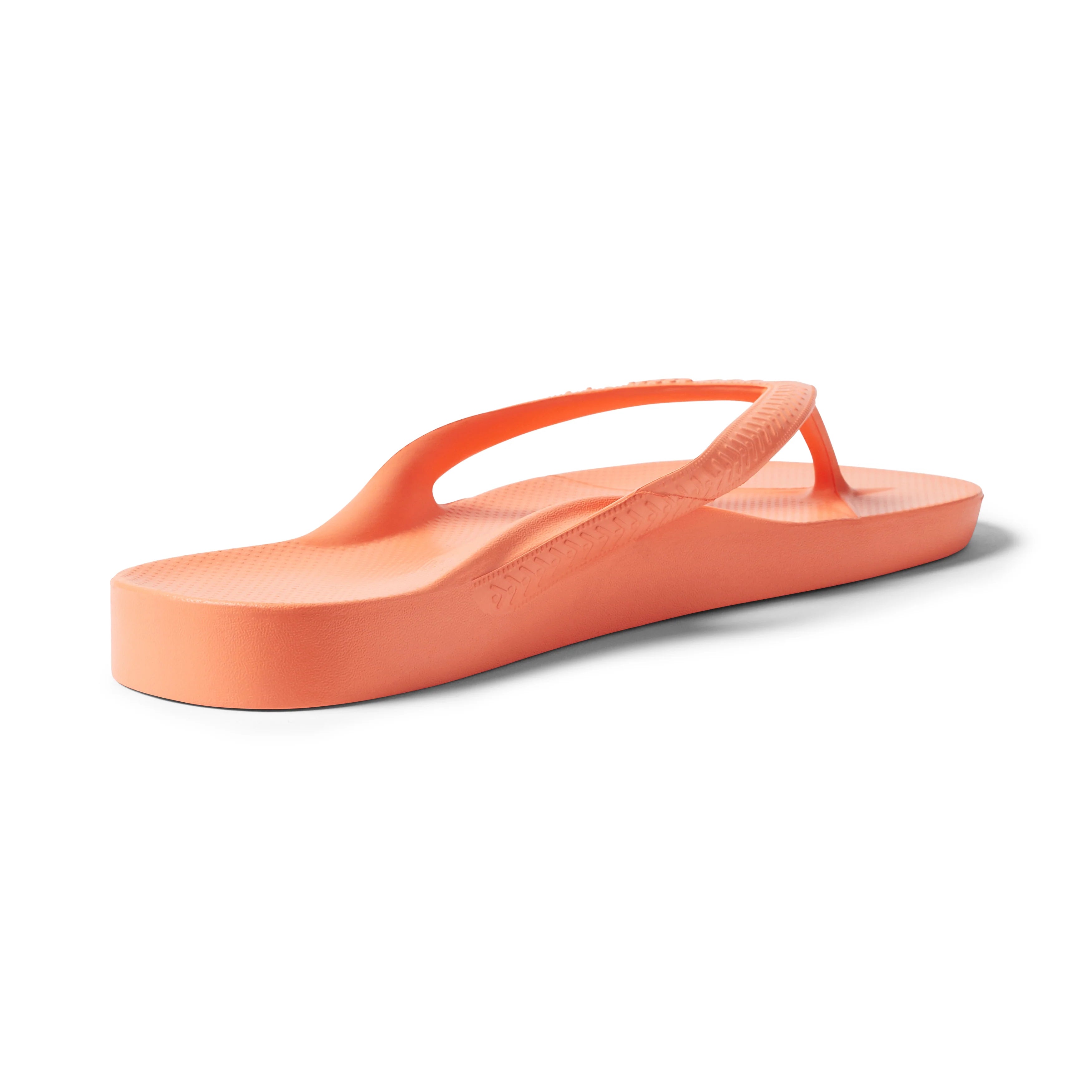 Arch Support Flip Flops - Classic - Peach - Beach Ready Vacation Sandals