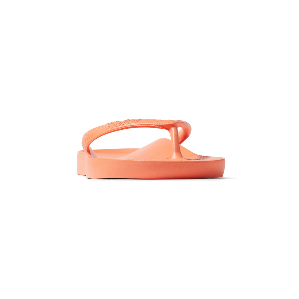 Arch Support Flip Flops - Classic - Peach - Beach Ready Vacation Sandals