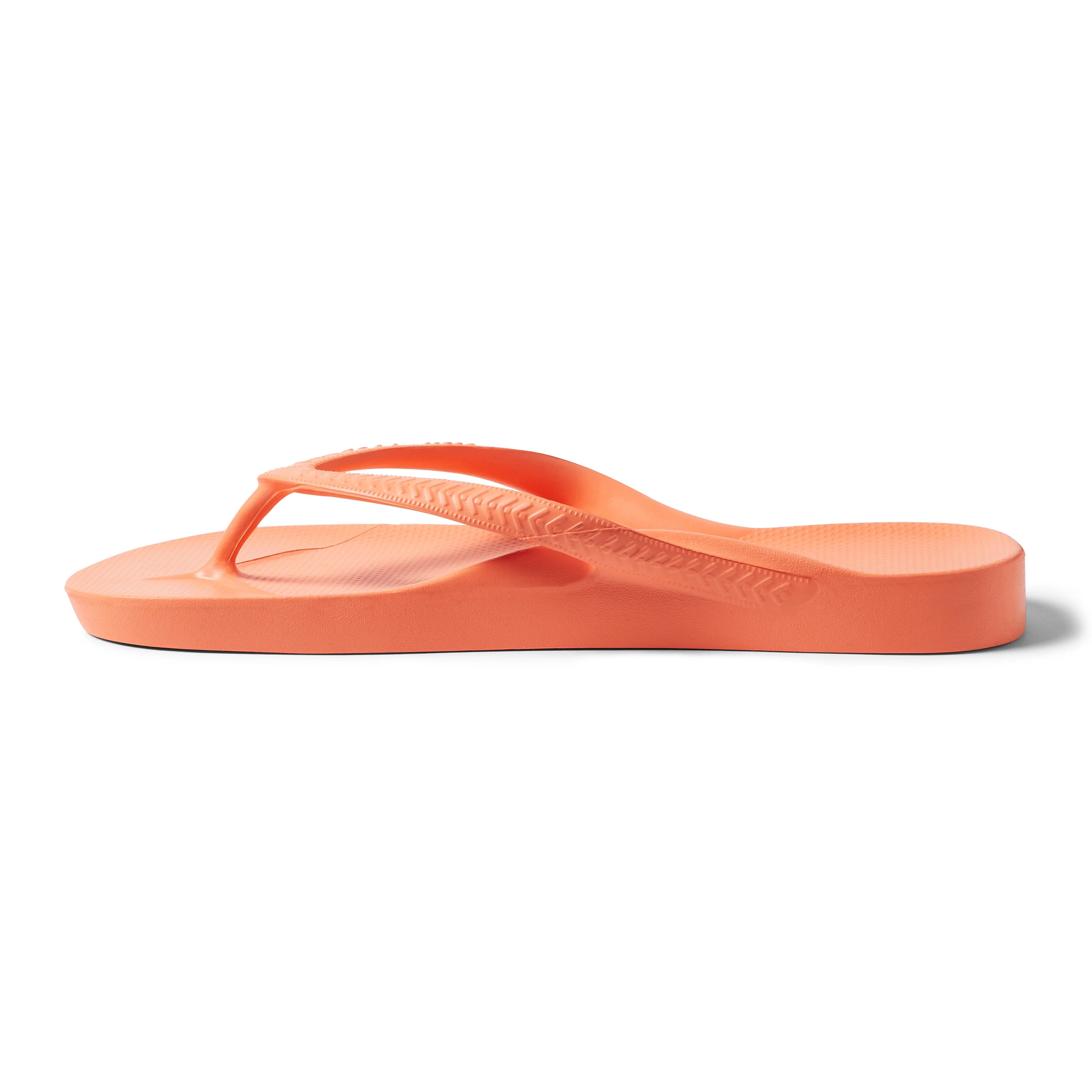 Arch Support Flip Flops - Classic - Peach - Beach Ready Vacation Sandals