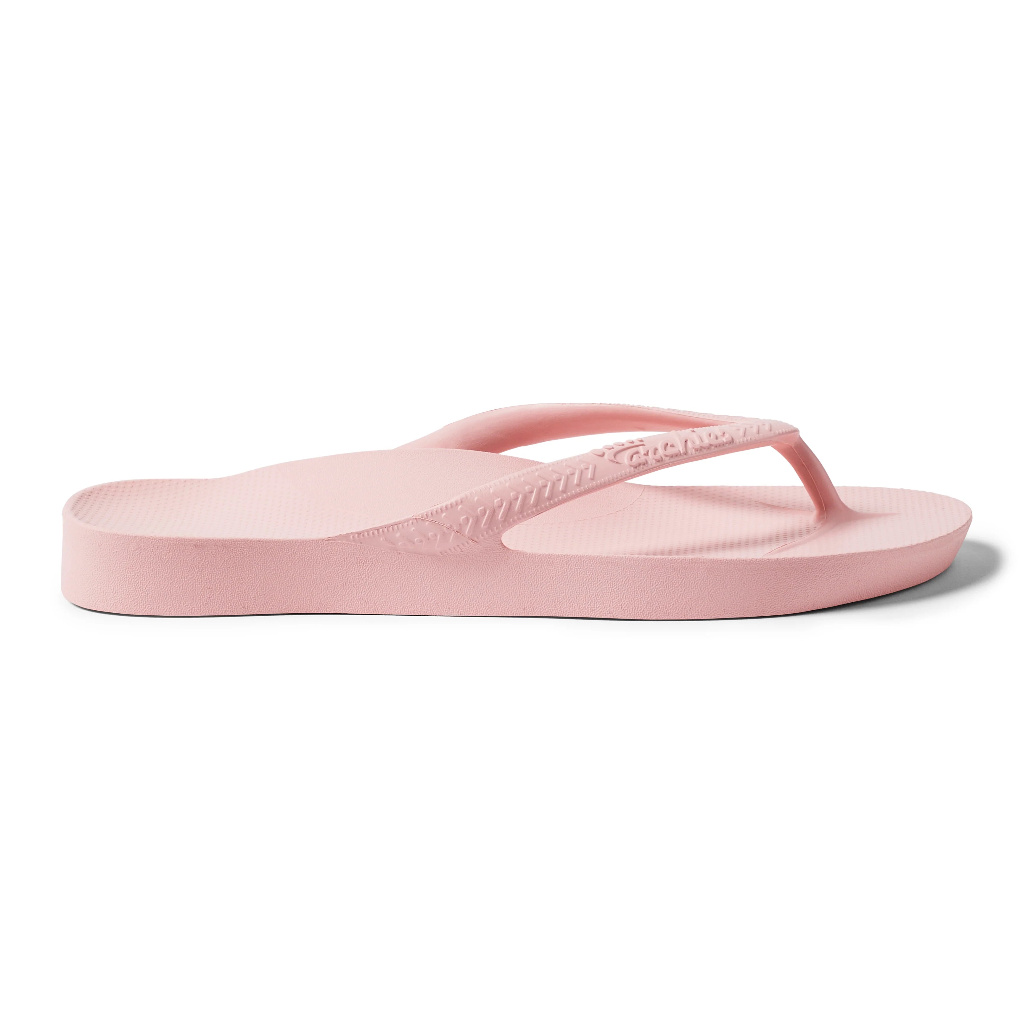 Arch Support Flip Flops - Classic - Pink - Pool Ready Comfort Slides