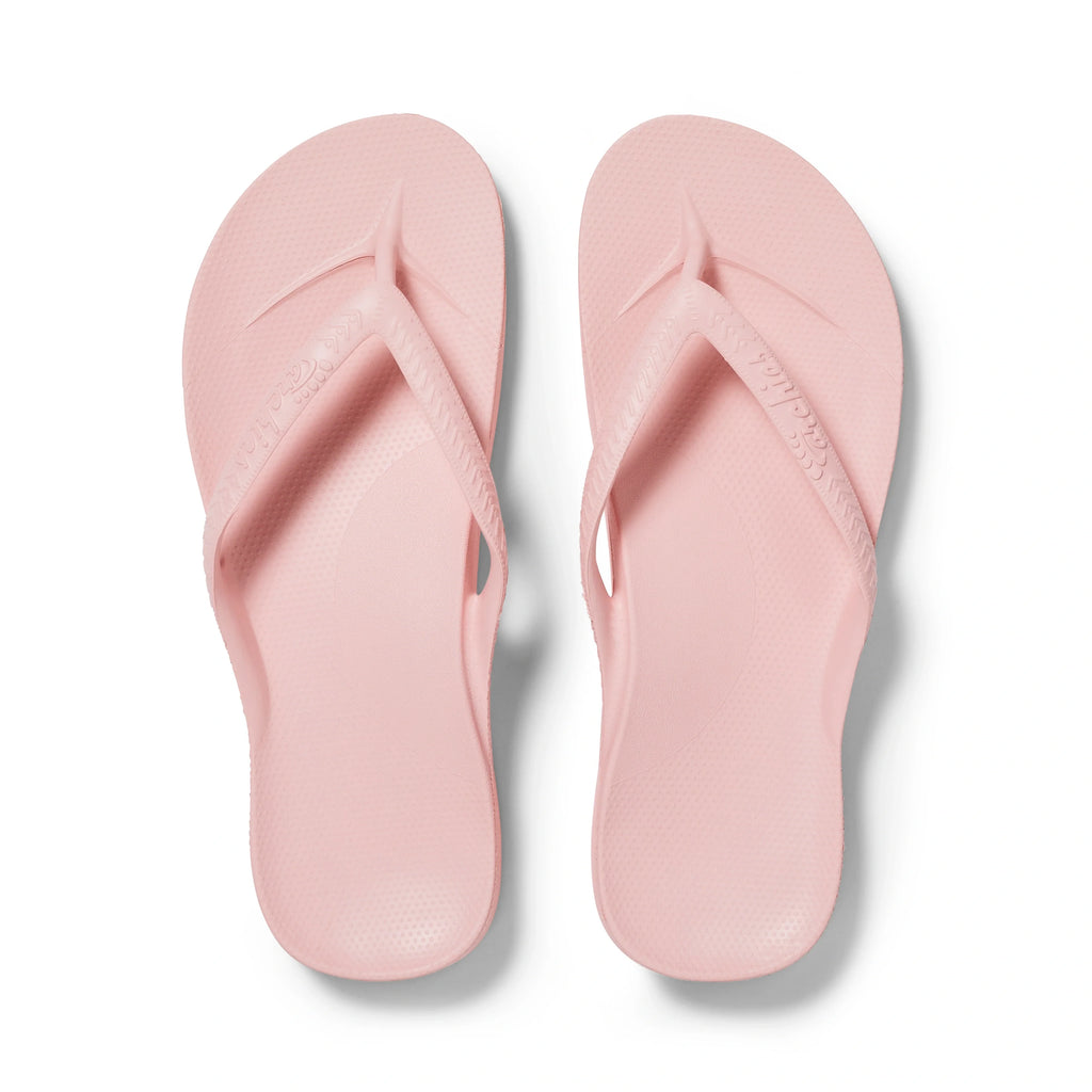 Arch Support Flip Flops - Classic - Pink - Pool Ready Comfort Slides
