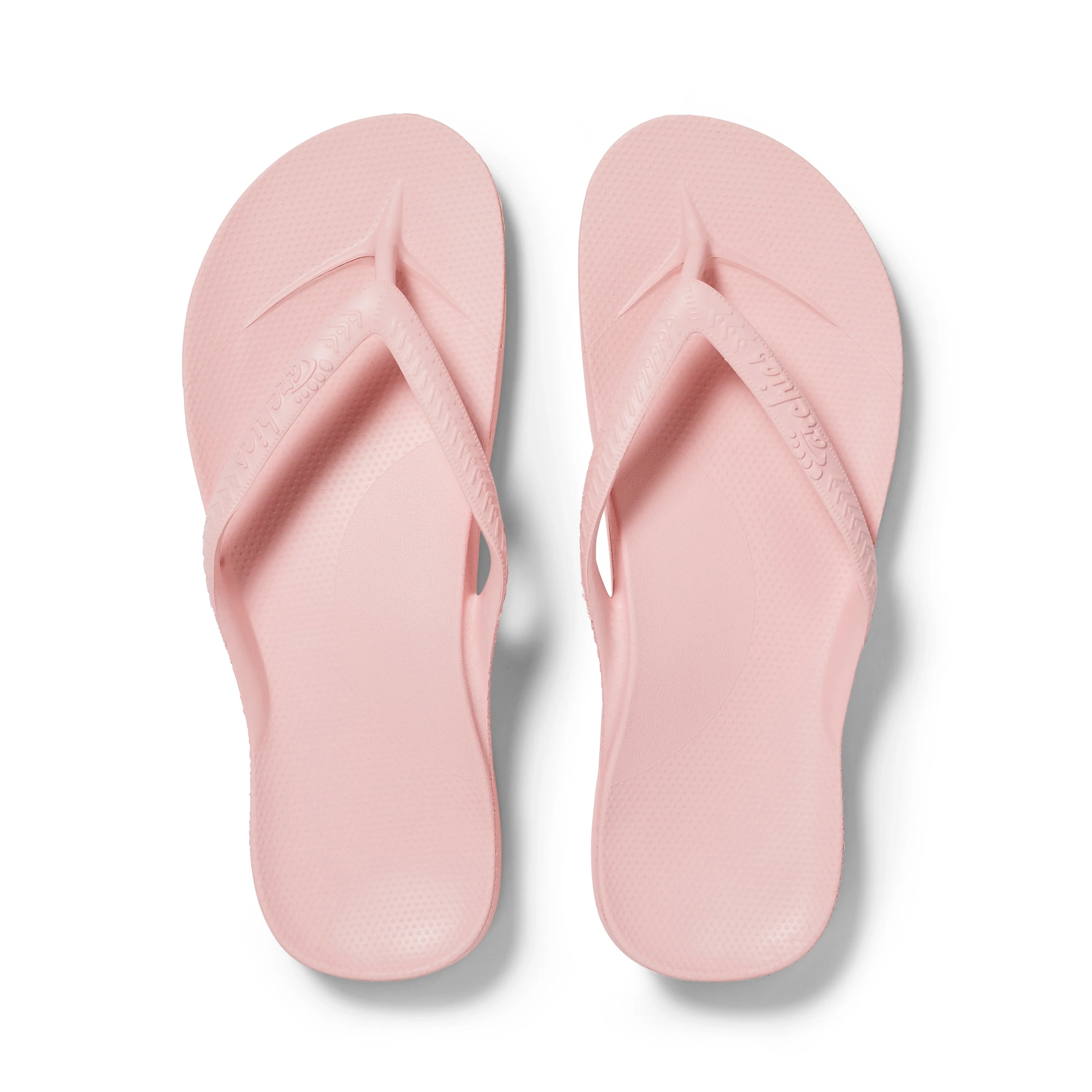 Arch Support Flip Flops - Classic - Pink - Pool Ready Comfort Slides