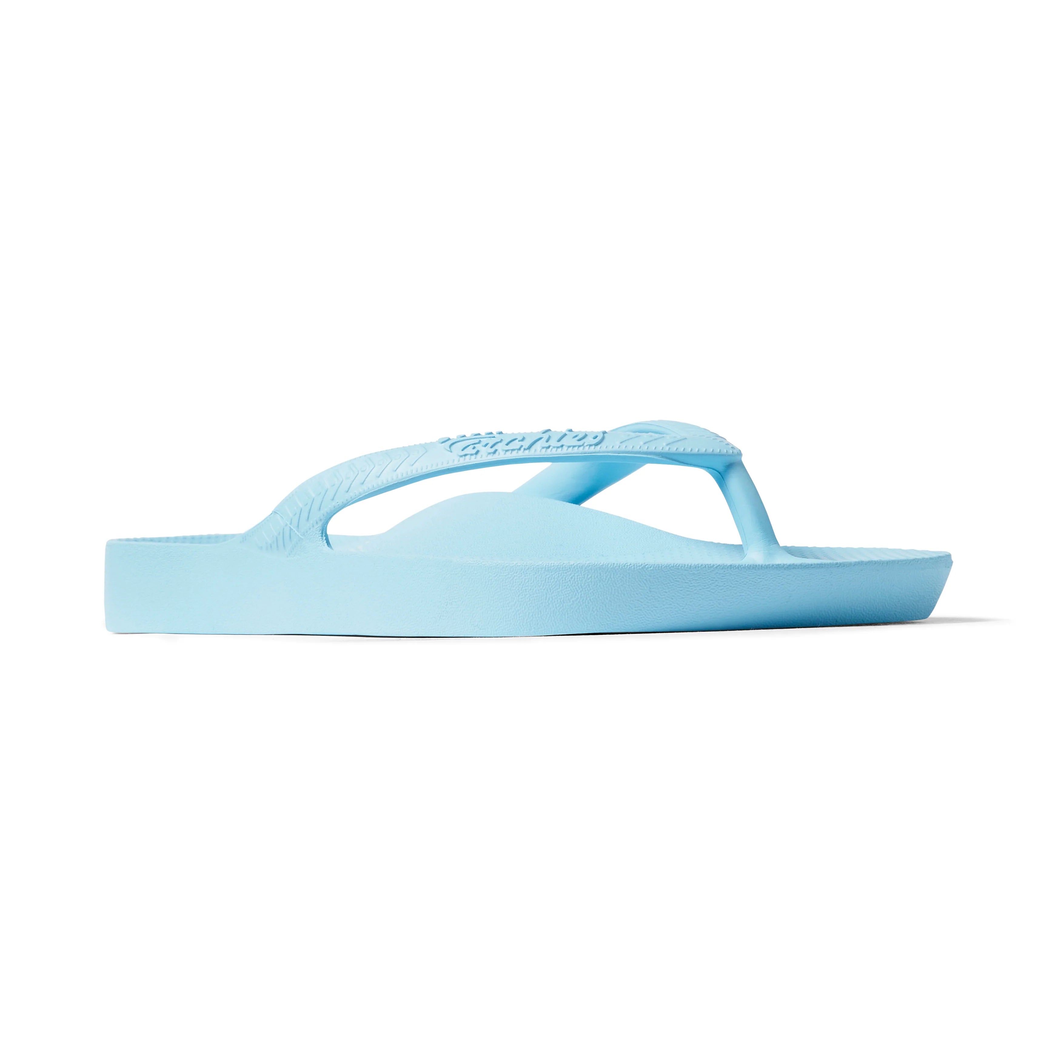 Arch Support Flip Flops - Classic - Sky Blue - Soft Step Vacation Sandals