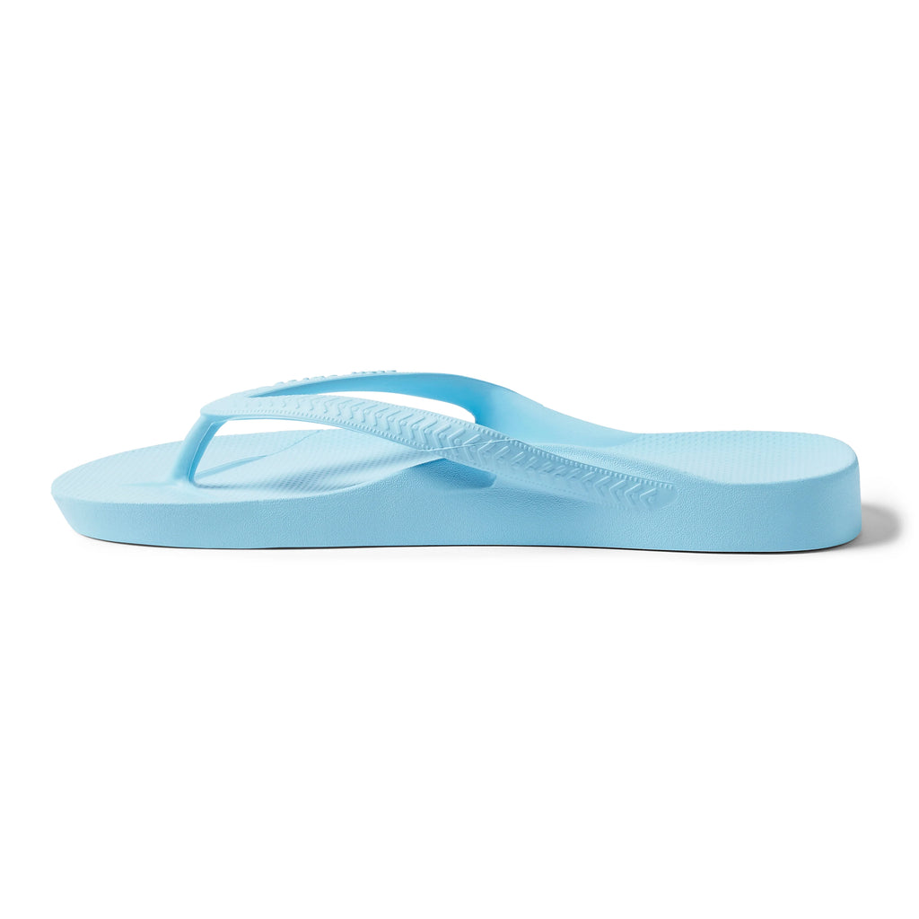 Arch Support Flip Flops - Classic - Sky Blue - Soft Step Vacation Sandals