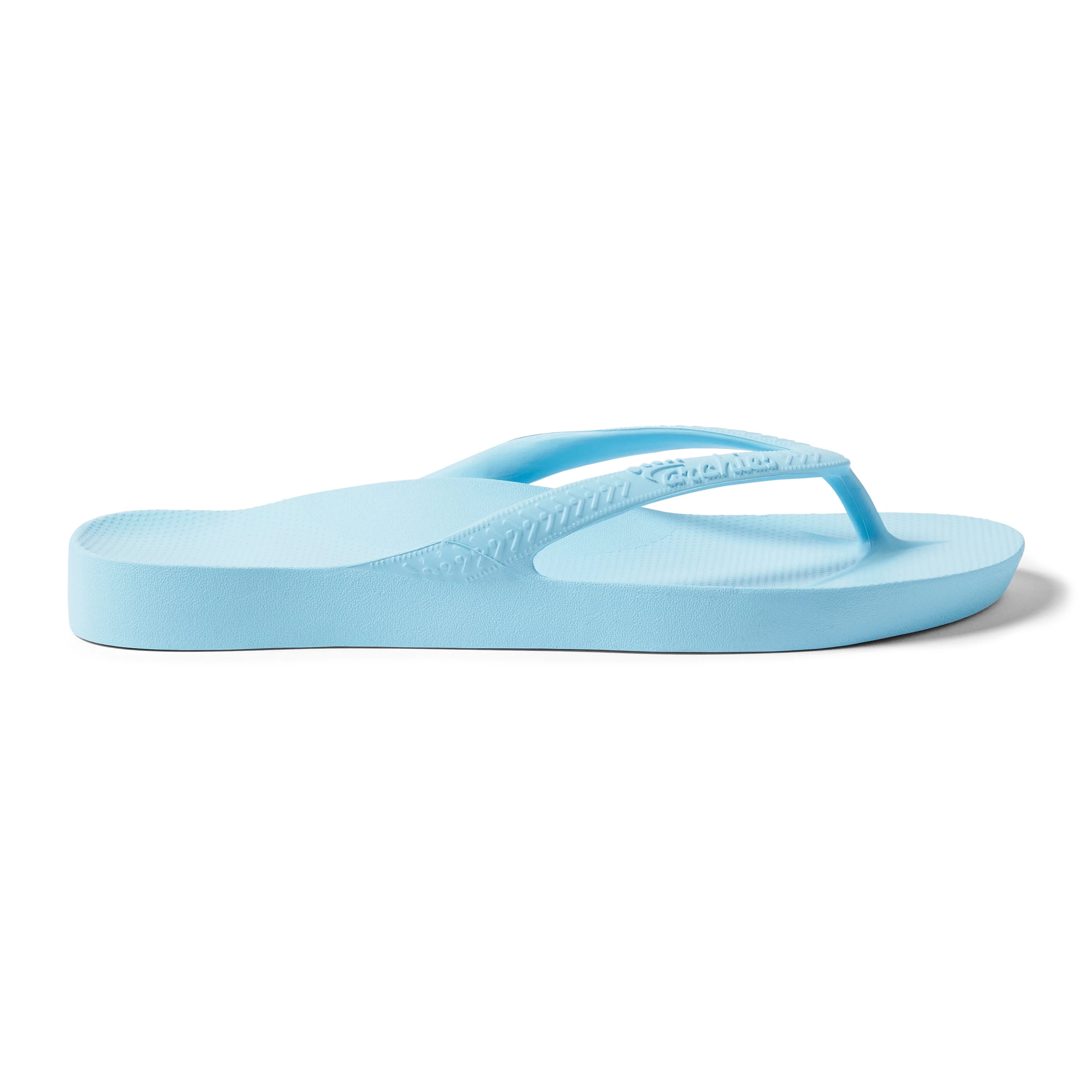 Arch Support Flip Flops - Classic - Sky Blue - Soft Step Vacation Sandals