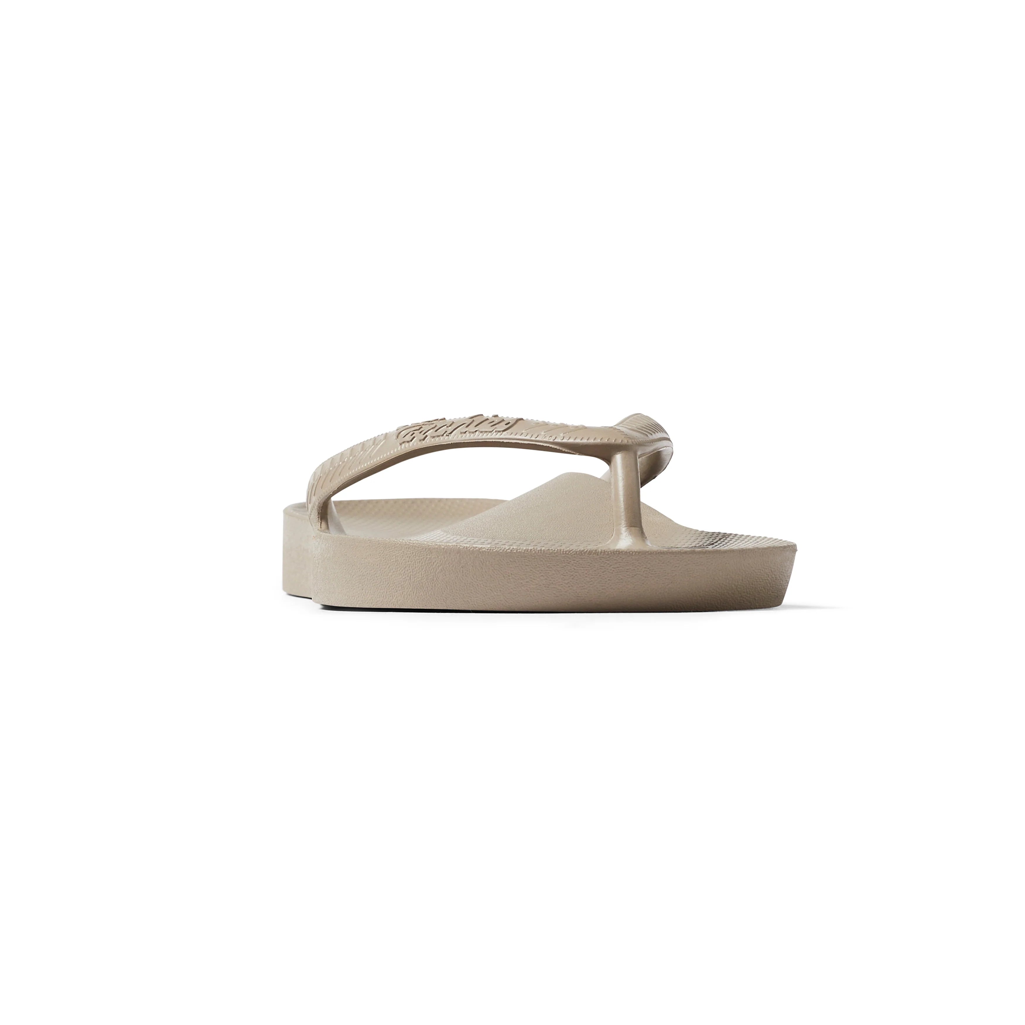 Arch Support Flip Flops - Classic - Taupe - Beach Ready Flip Flops