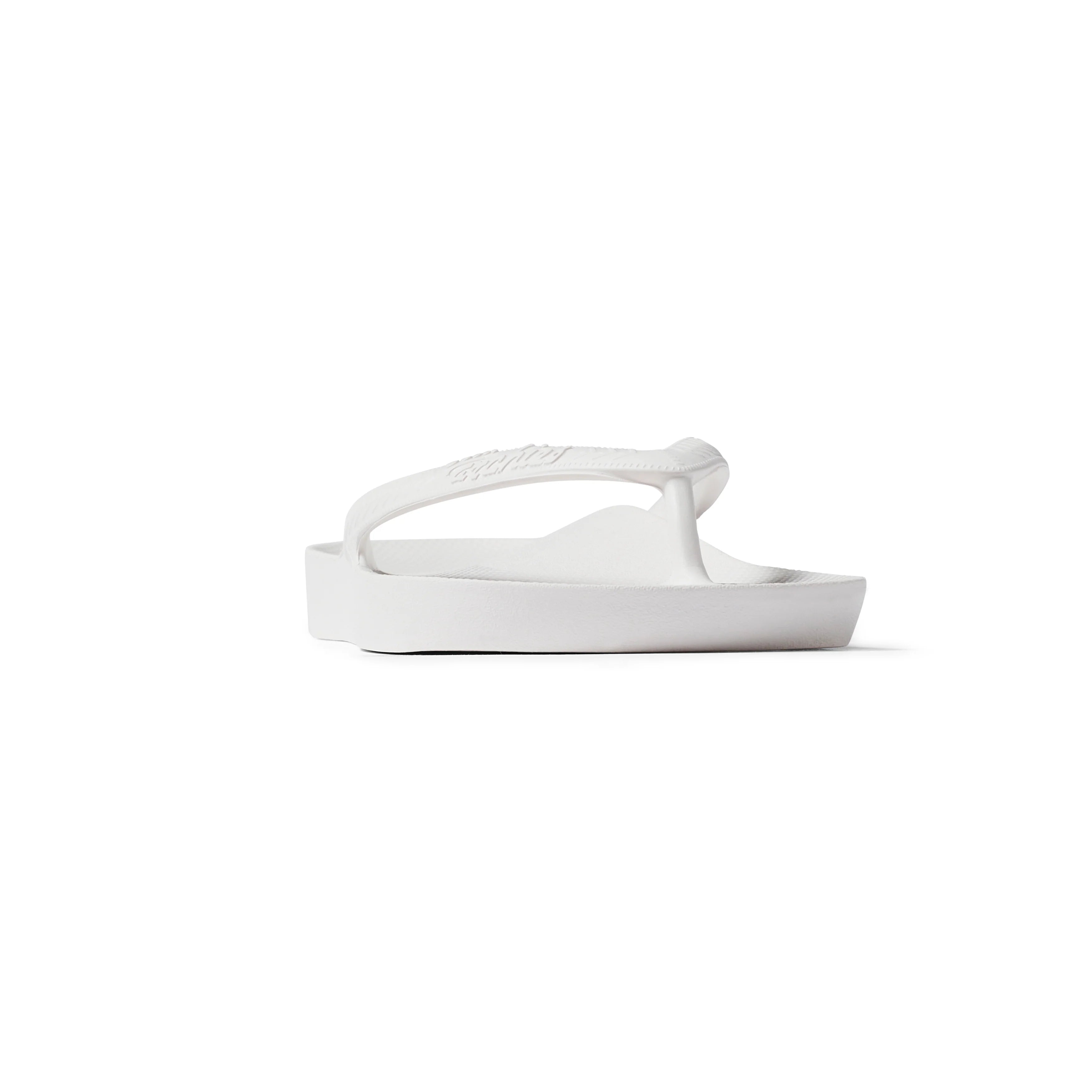 Arch Support Flip Flops - Classic - White - Daily Open Toe Sandals