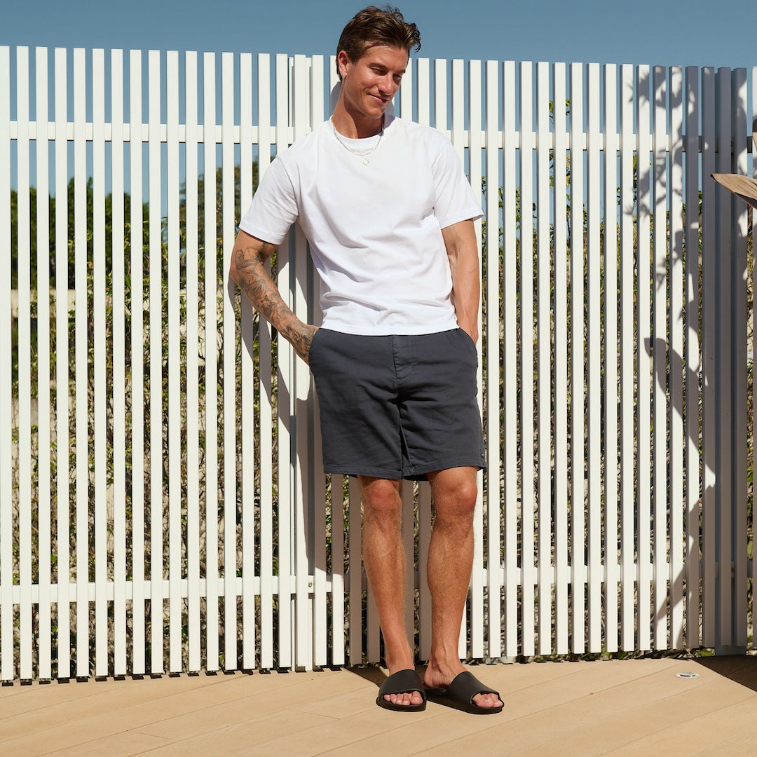 Arch Support Slides - Classic - Black - Simple Summer Slides