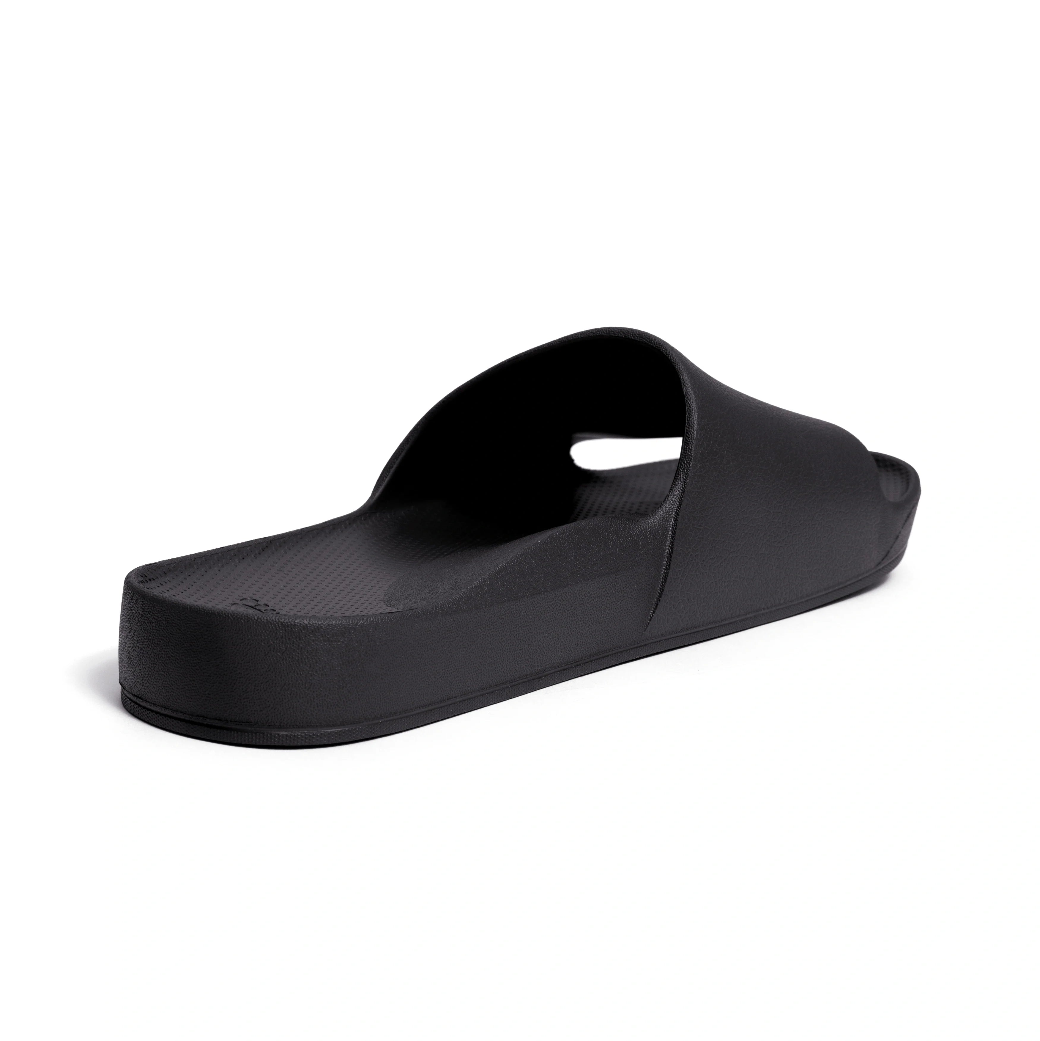 Arch Support Slides - Classic - Black - Simple Summer Slides