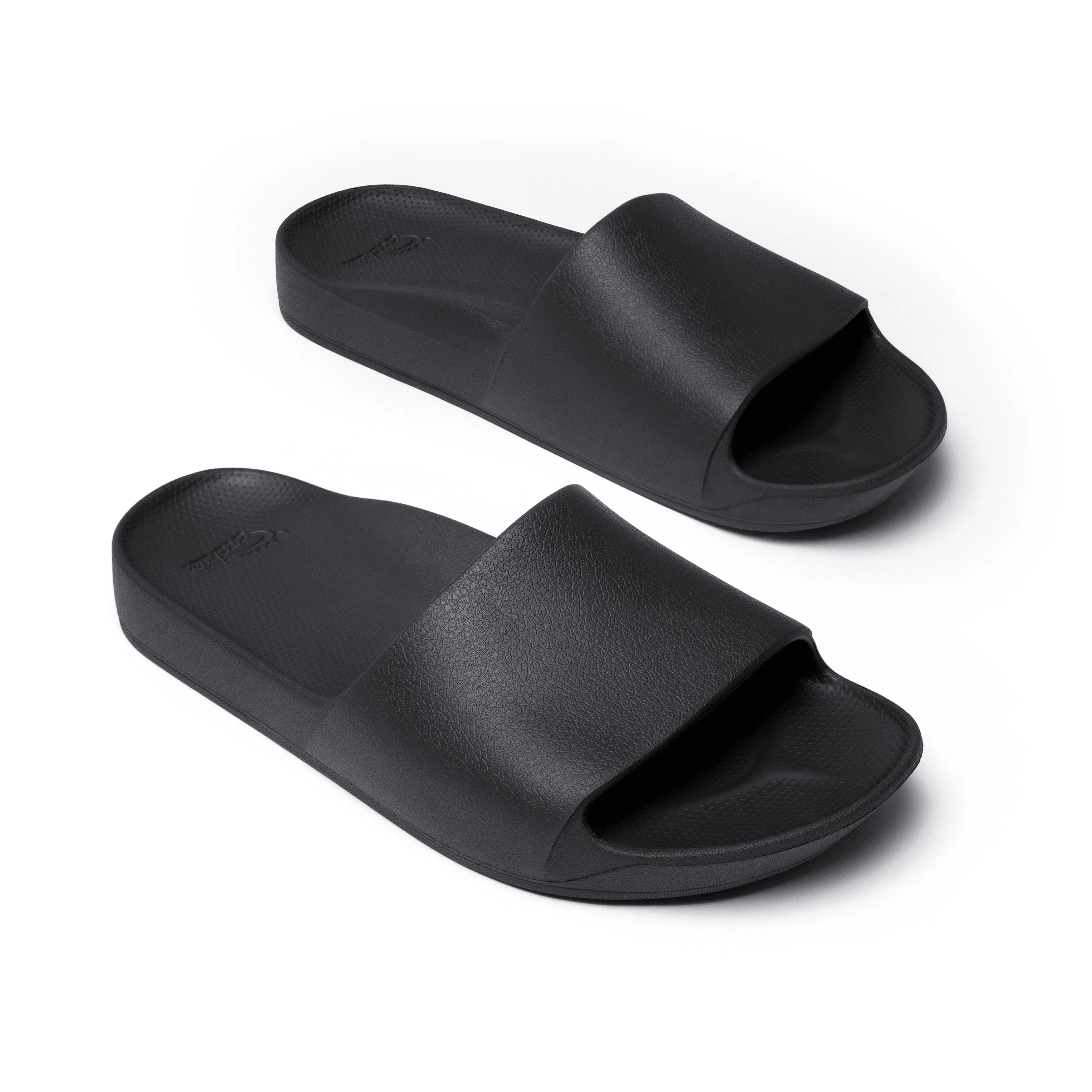 Arch Support Slides - Classic - Black - Simple Summer Slides