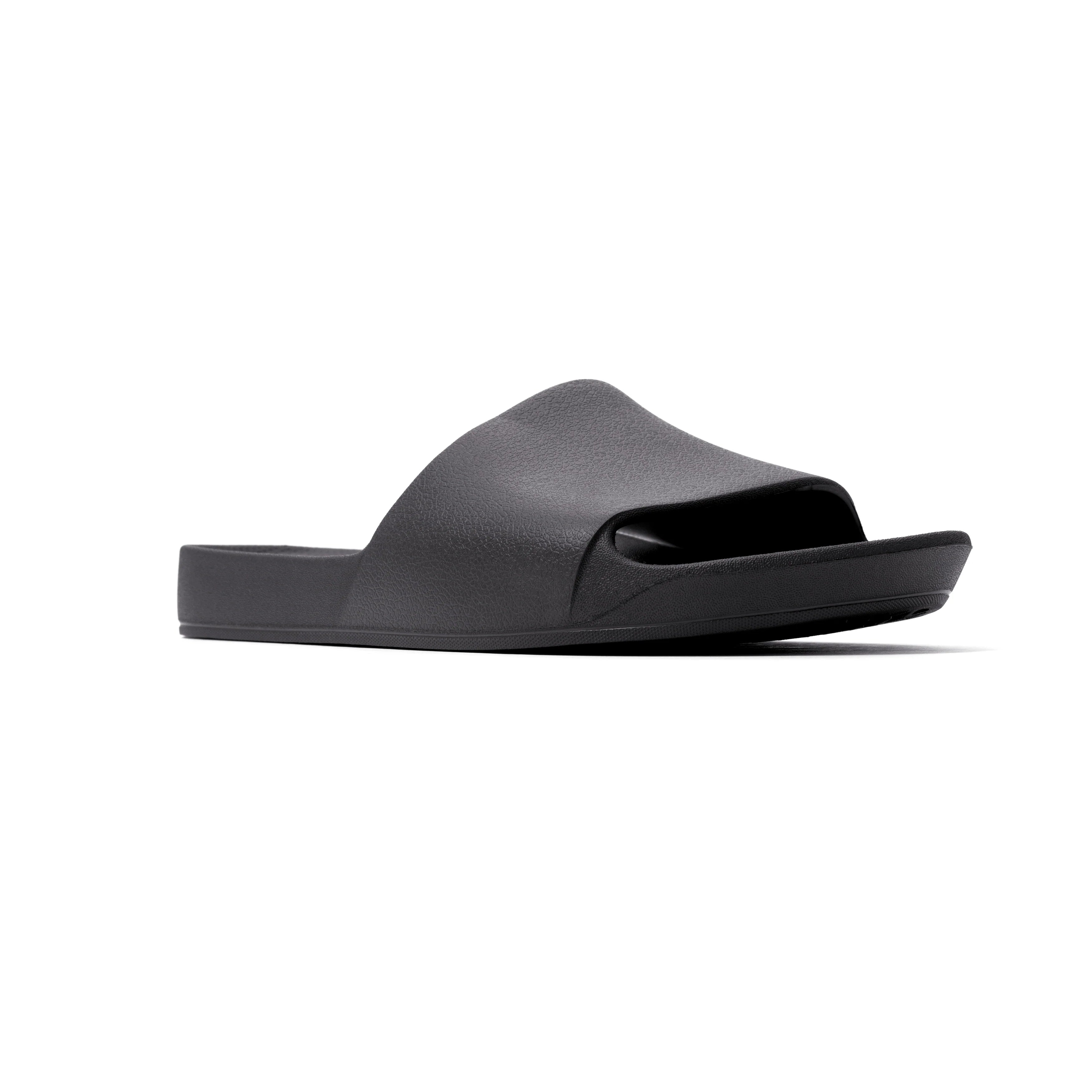 Arch Support Slides - Classic - Black - Simple Summer Slides