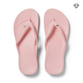 Arch Support Flip Flops - Classic - Crystal Pink - Daily Vacation Sandals