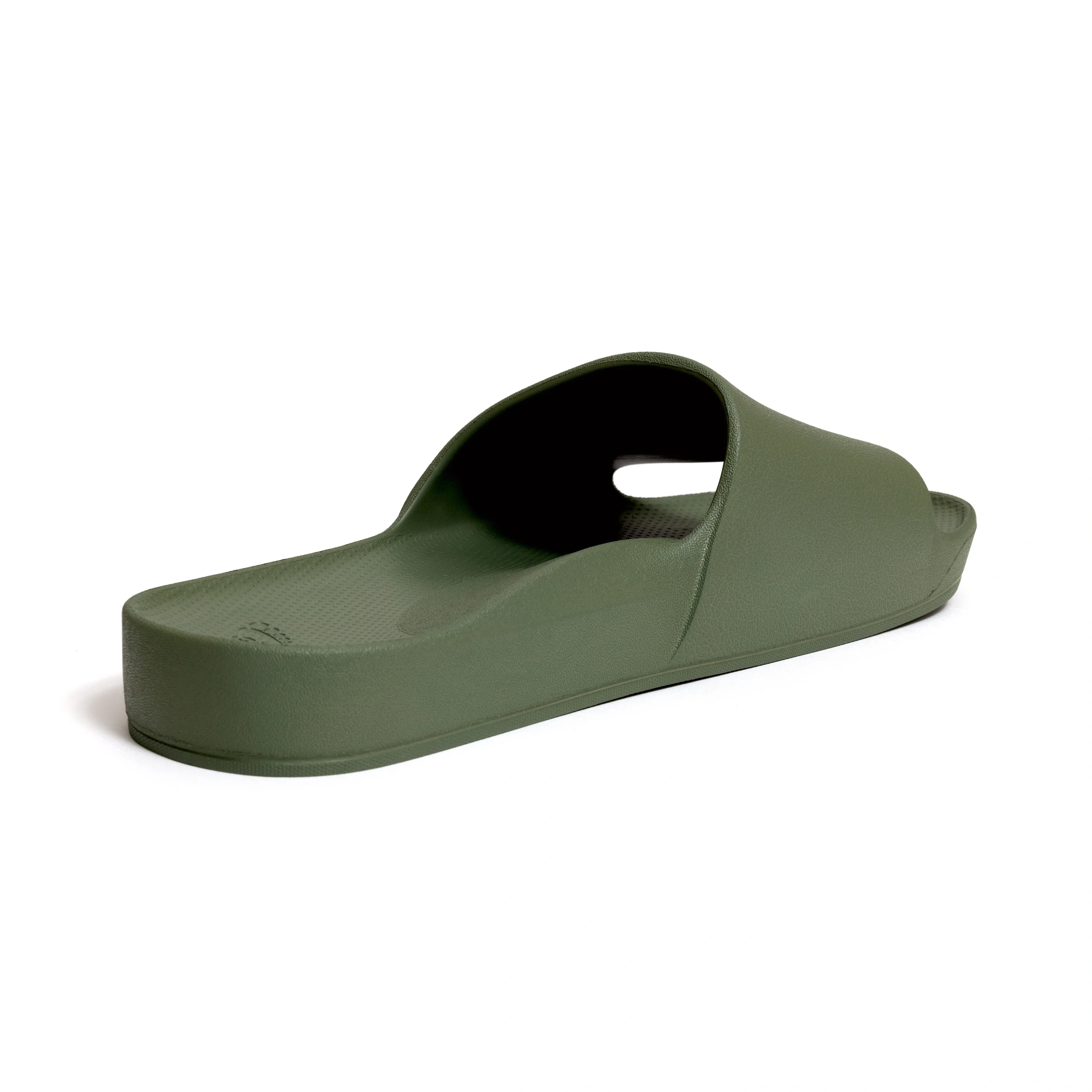 Arch Support Slides - Classic - Olive - Weekend Soft Strap Sandals
