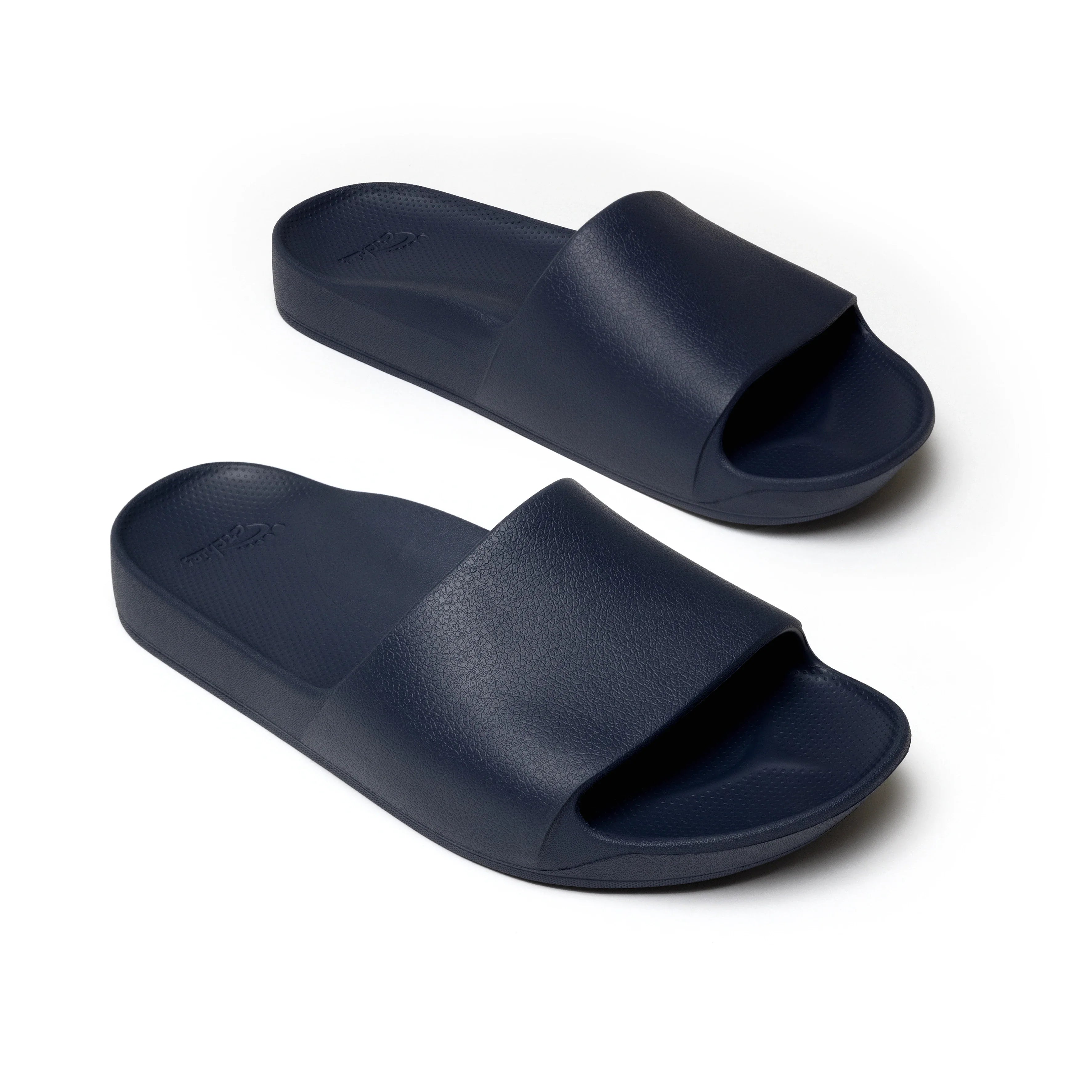 Arch Support Slides - Classic - Navy - Lightweight Arch Support Sandals