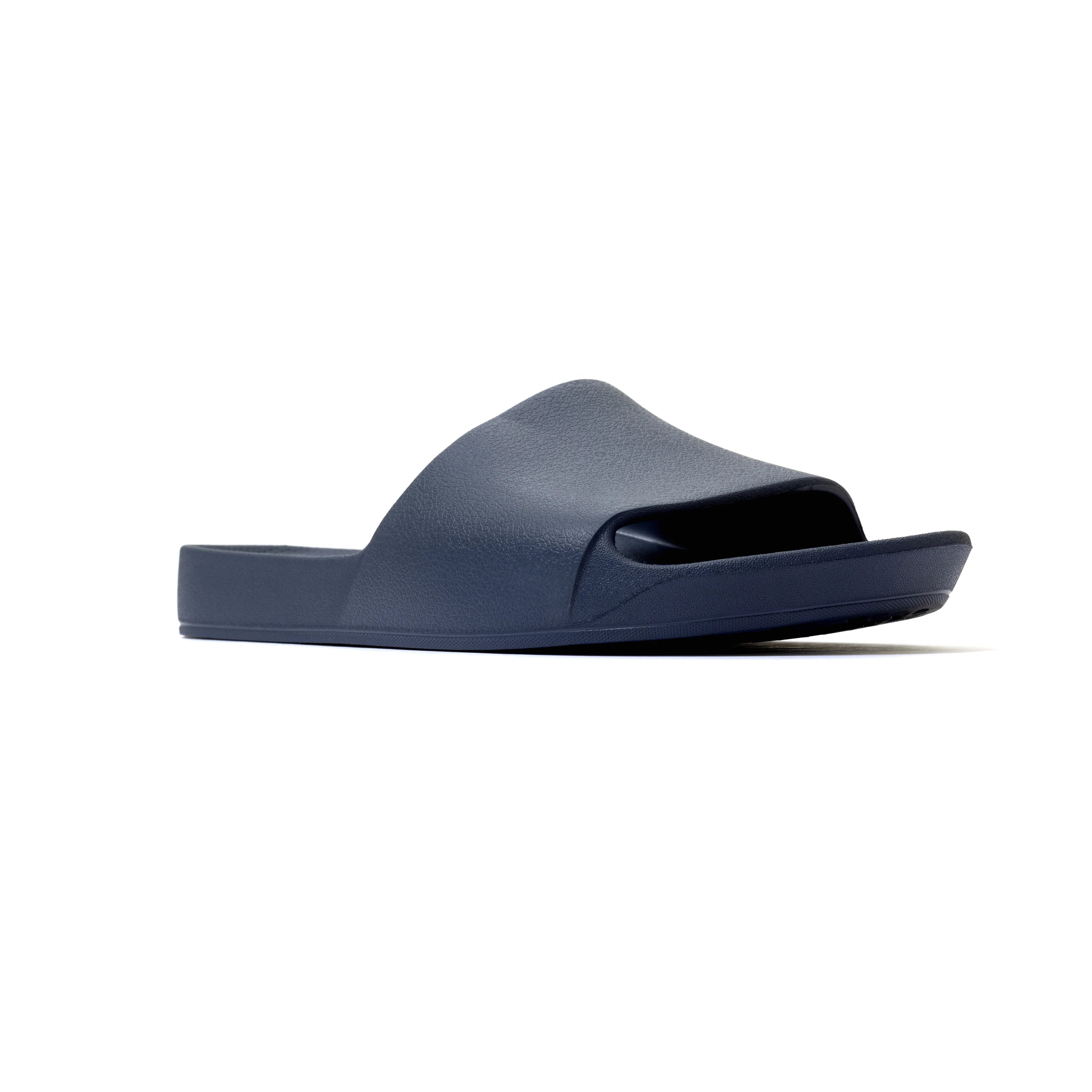 Arch Support Slides - Classic - Navy - Lightweight Arch Support Sandals