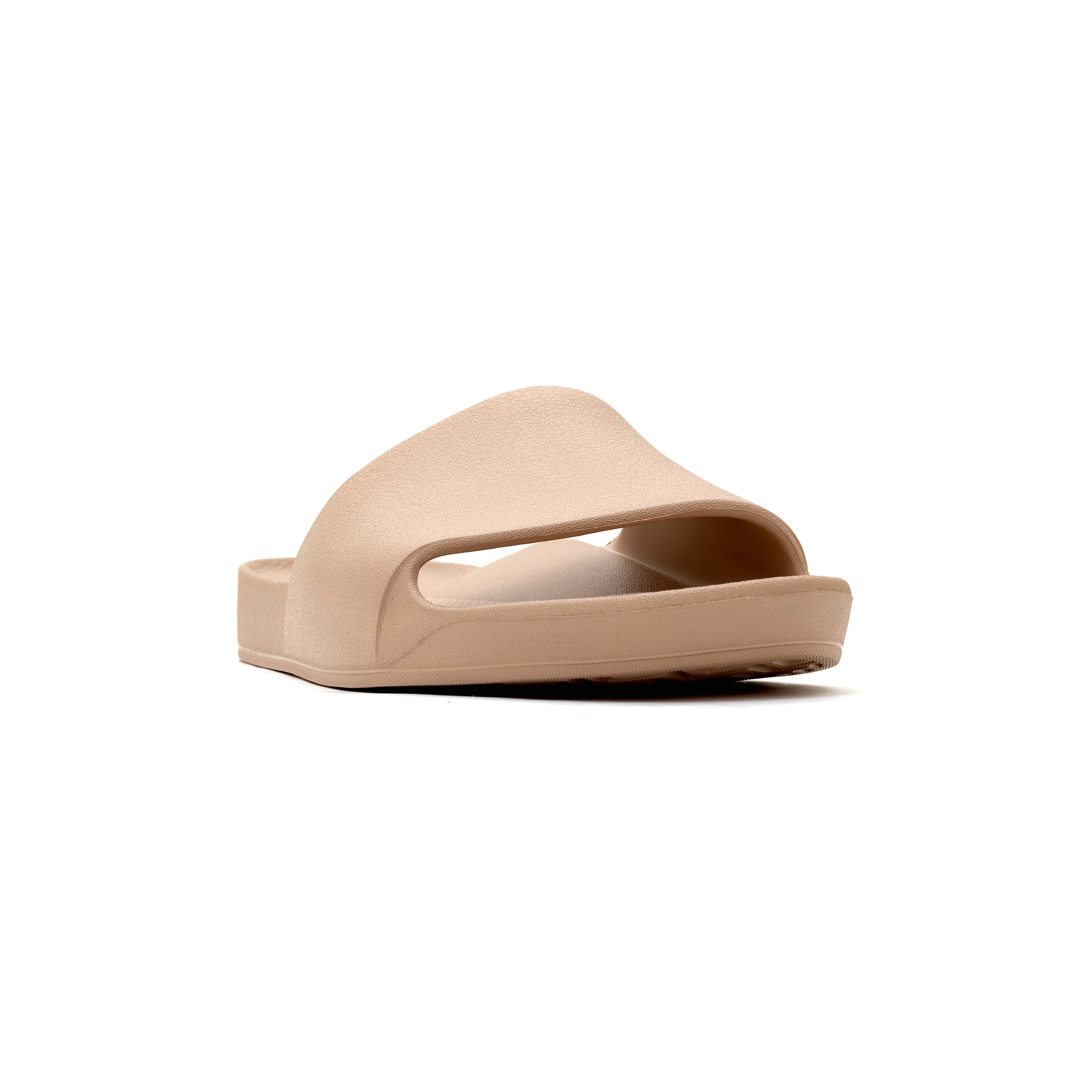 Arch Support Slides - Classic - Tan - Summer Soft Strap Sandals