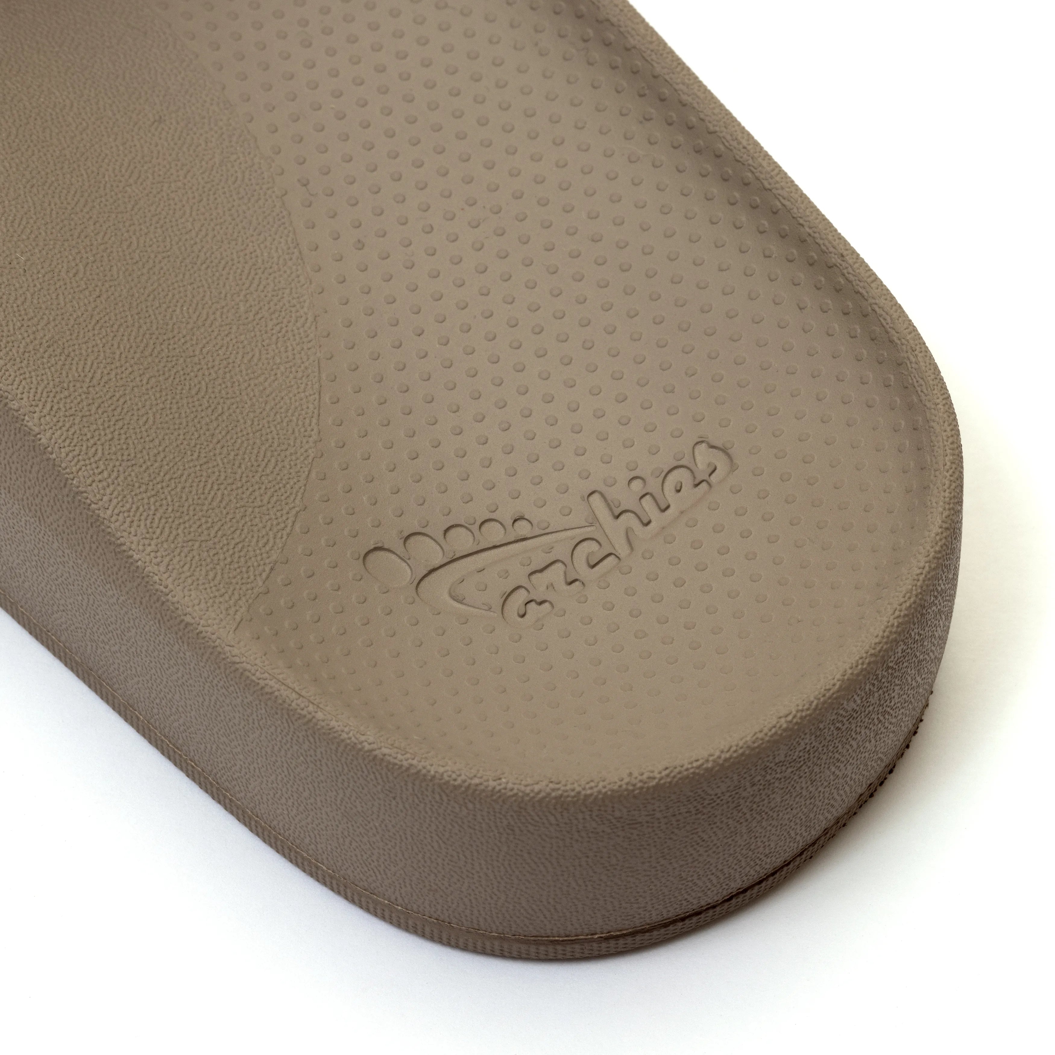 Arch Support Slides - Classic - Taupe - Daily Pool Slides