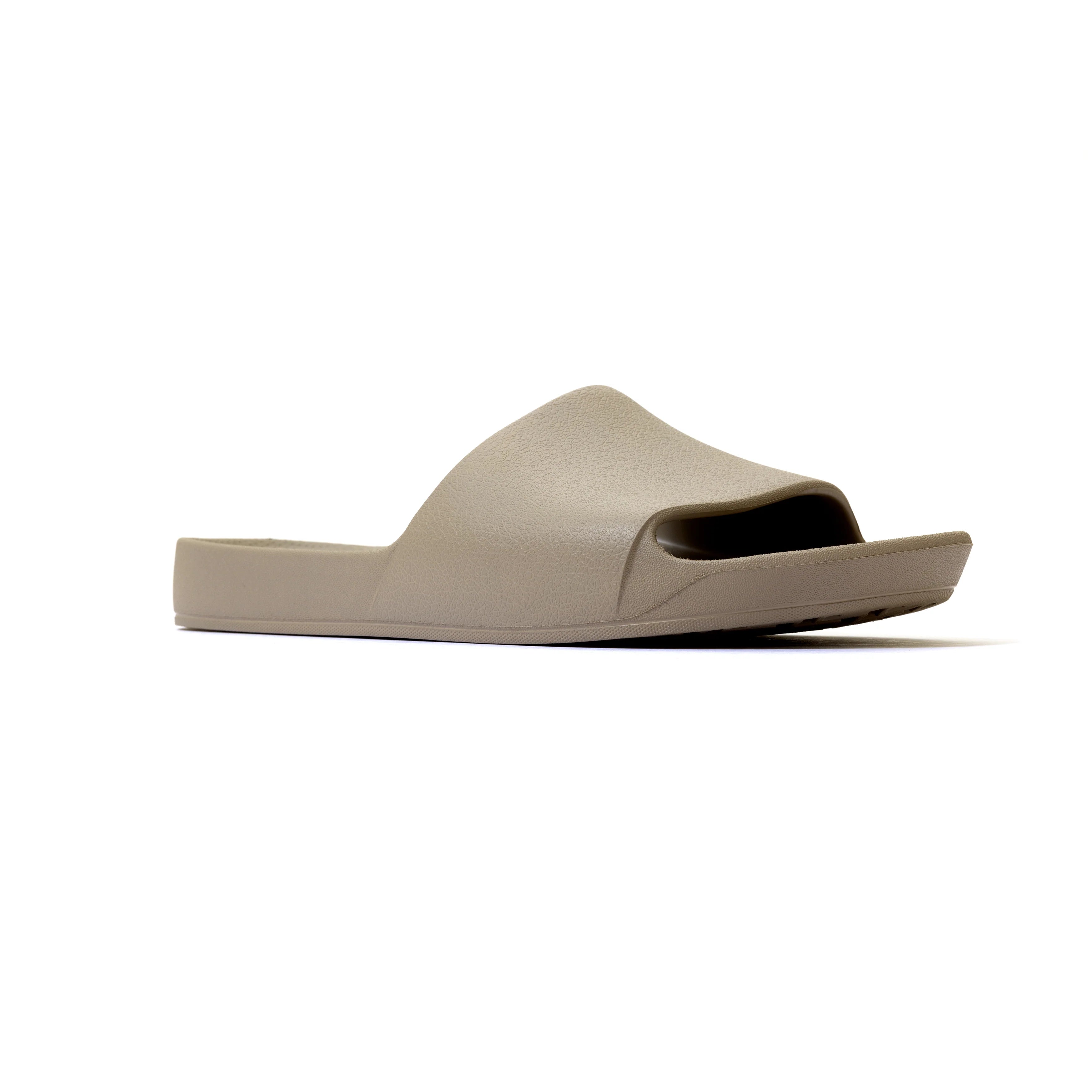 Arch Support Slides - Classic - Taupe - Daily Pool Slides