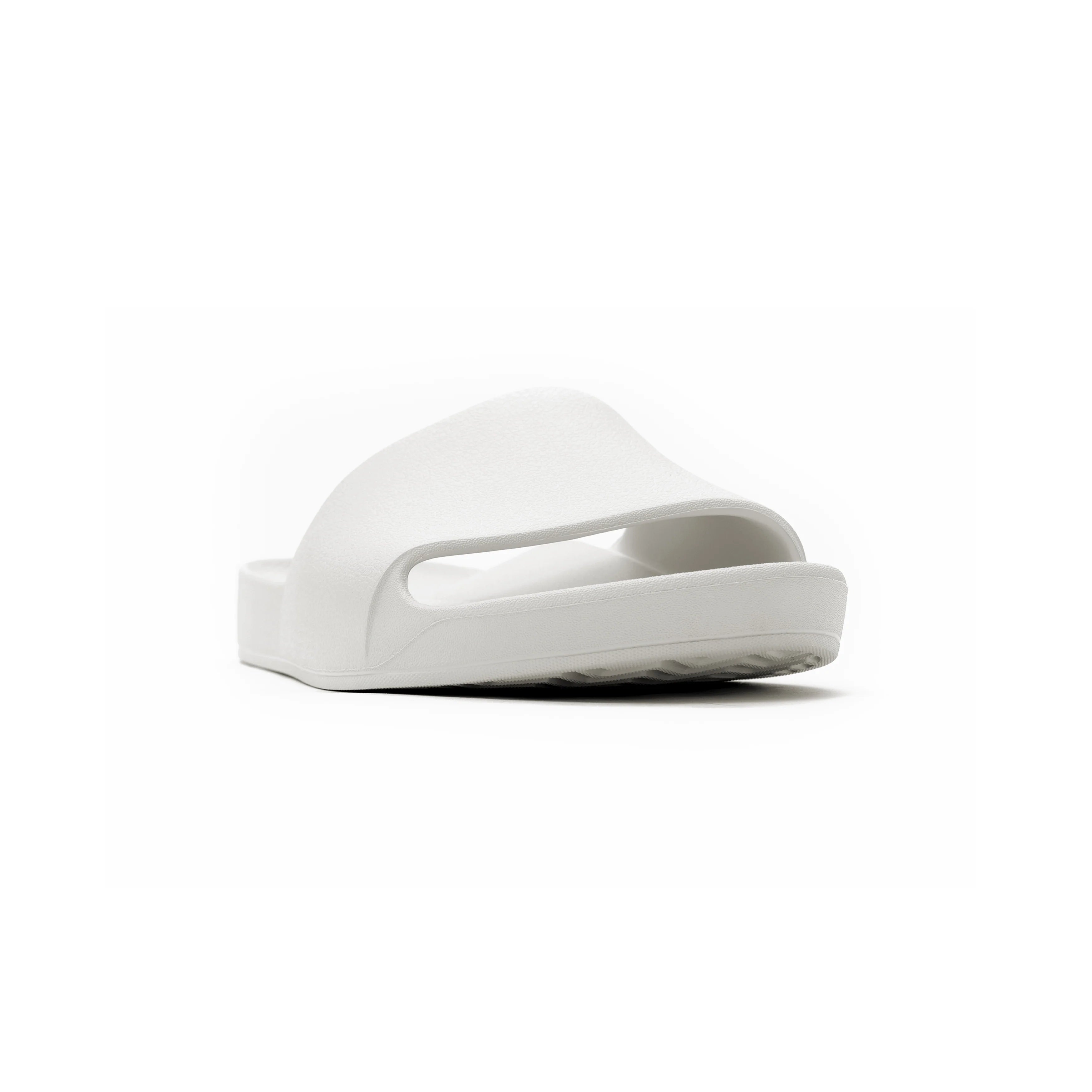 Arch Support Slides - Classic - White - Lightweight Summer Slides